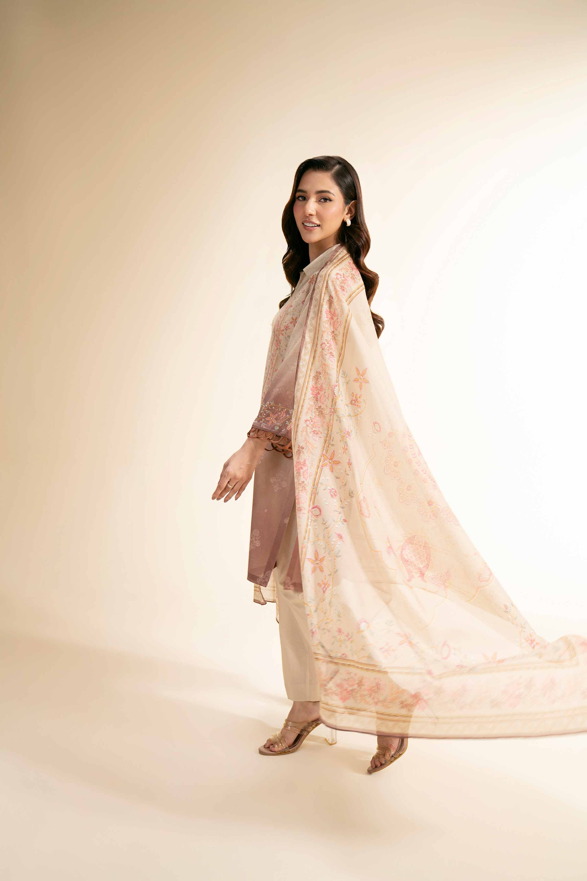 3 Piece - Digital Printed Suit - 42501215 for Women - Unstitched Collection | Nishat | Shop Online