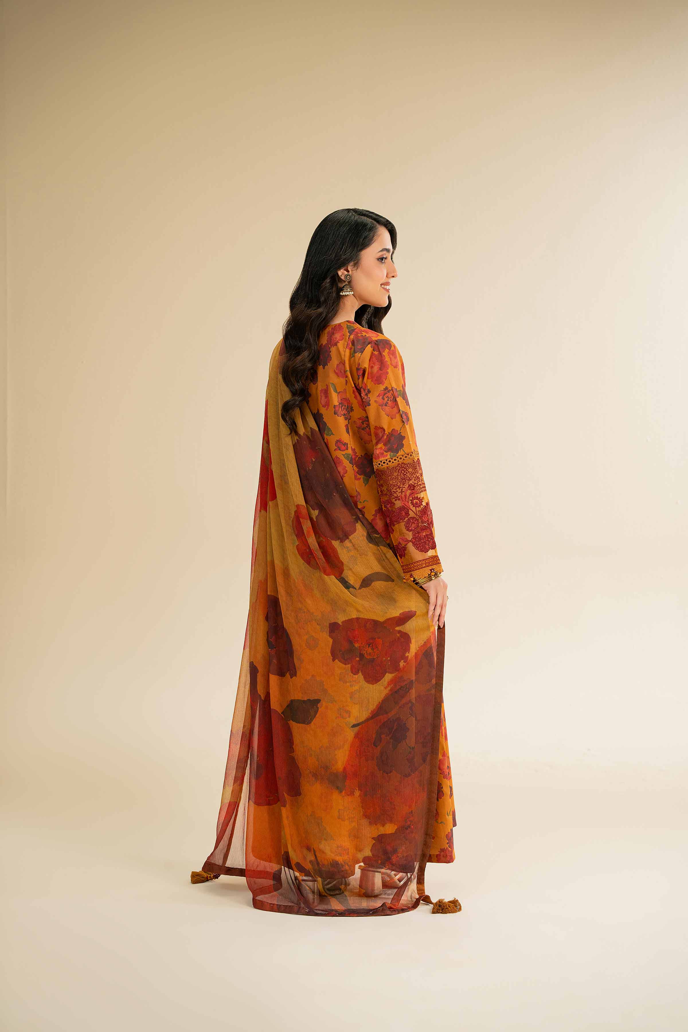 3 Piece - Printed Embroidered Suit - 42501216 for Women - Unstitched Collection | Nishat | Shop Online