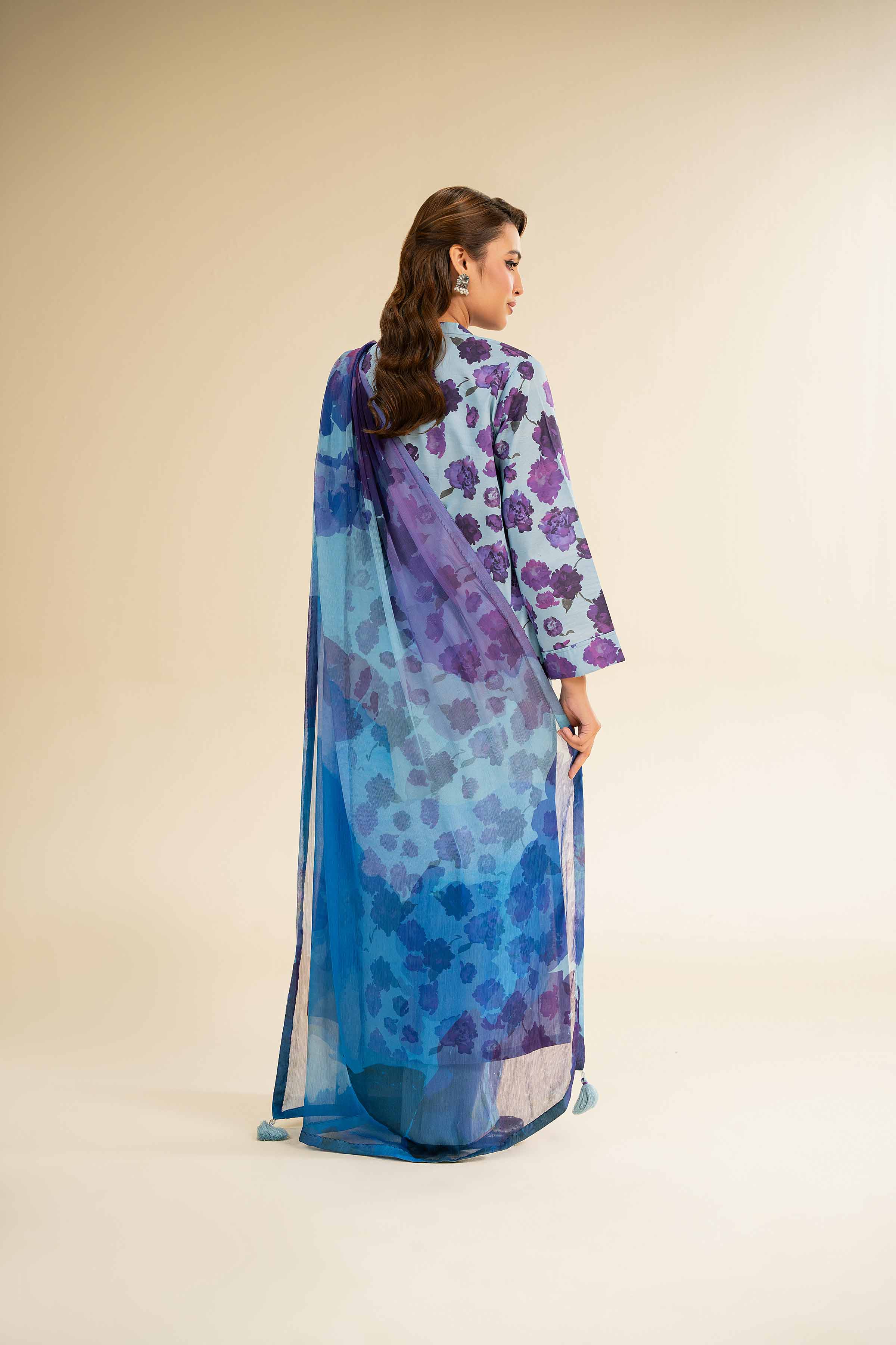 3 Piece - Printed Embroidered Suit - 42501217 for Women - Unstitched Collection | Nishat | Shop Online