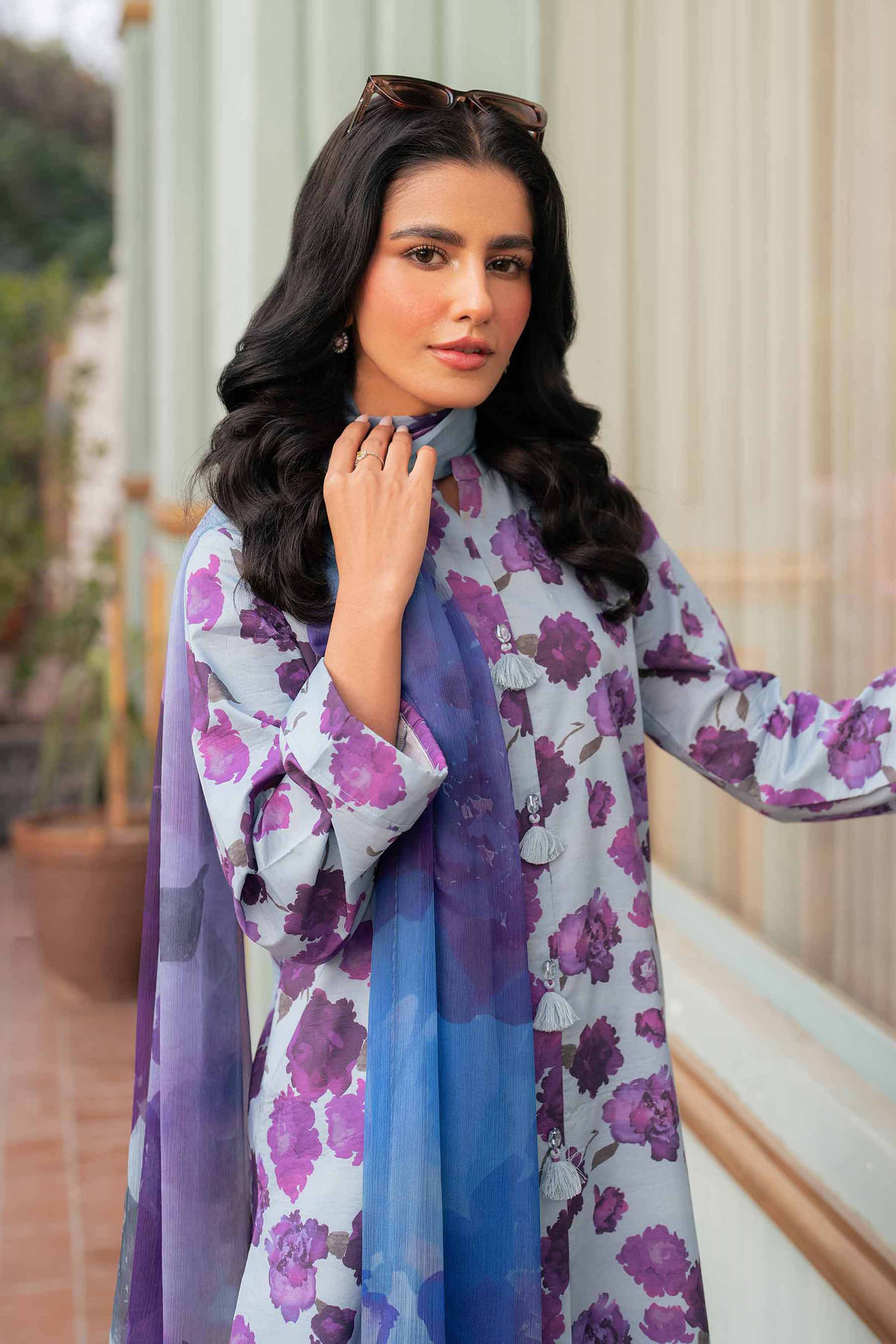 3 Piece - Printed Embroidered Suit - 42501217 for Women - Unstitched Collection | Nishat | Shop Online