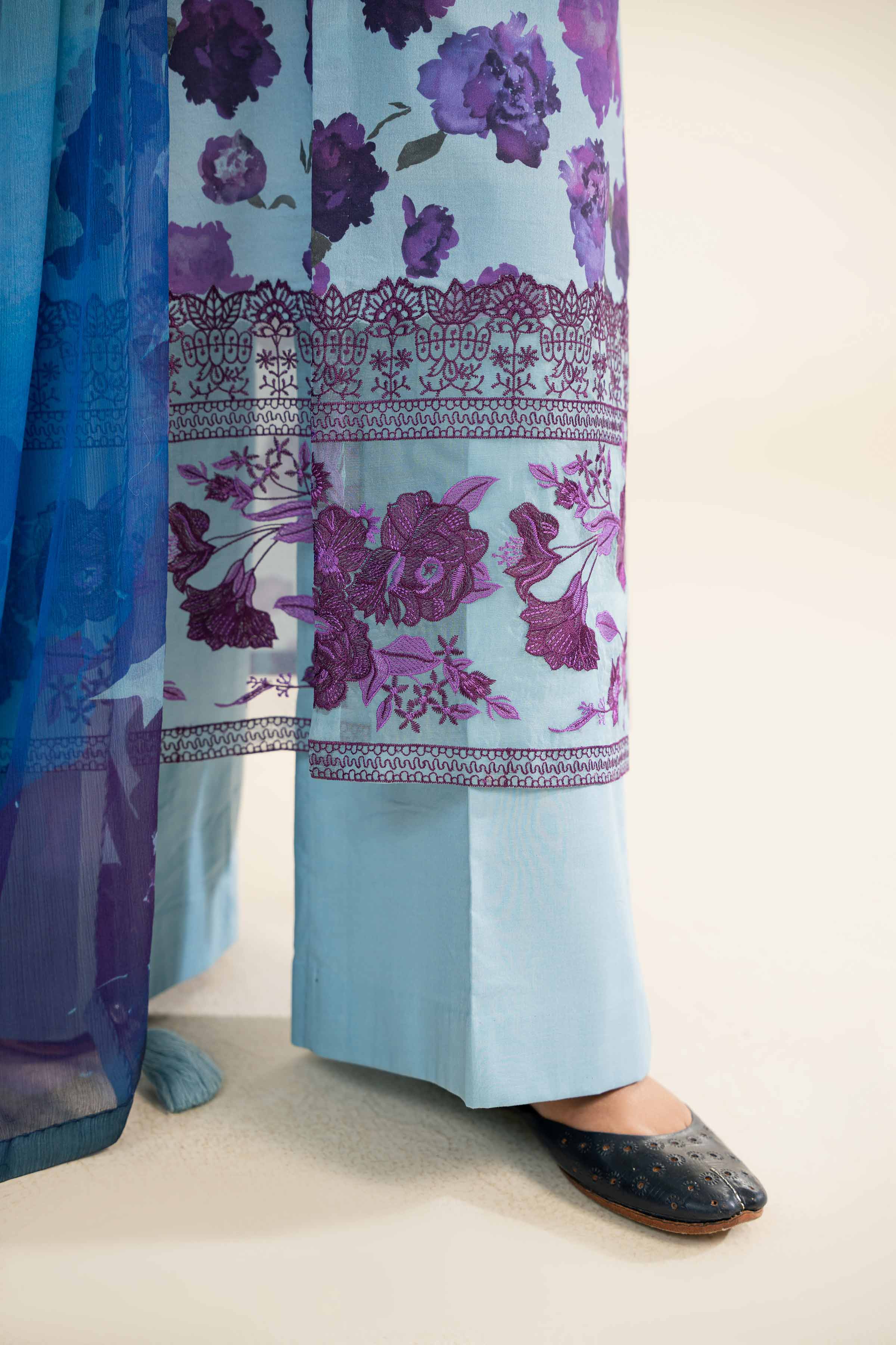 3 Piece - Printed Embroidered Suit - 42501217 for Women - Unstitched Collection | Nishat | Shop Online
