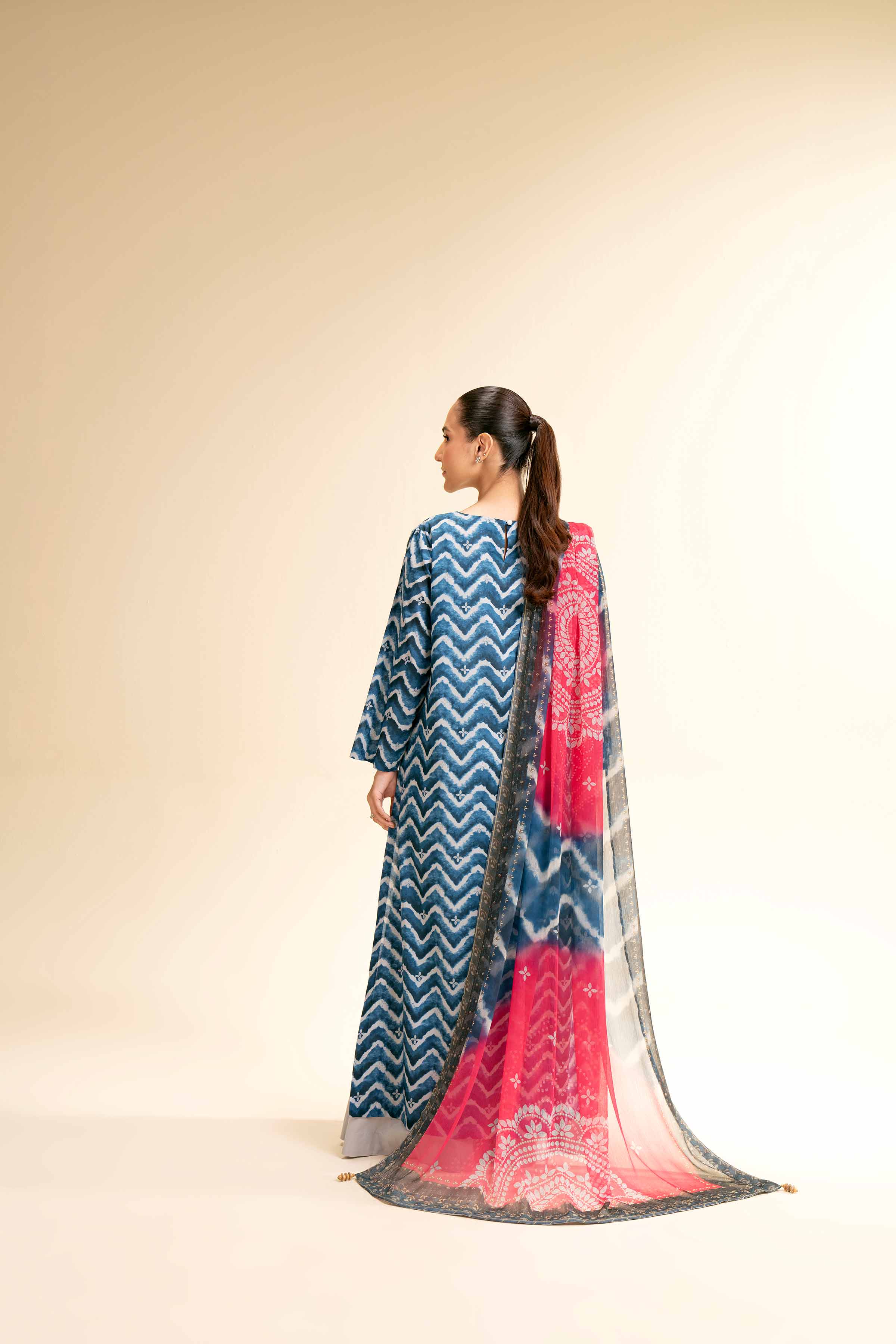 3 Piece - Printed Embroidered Suit - 42501220 for Women - Unstitched Collection | Nishat | Shop Online