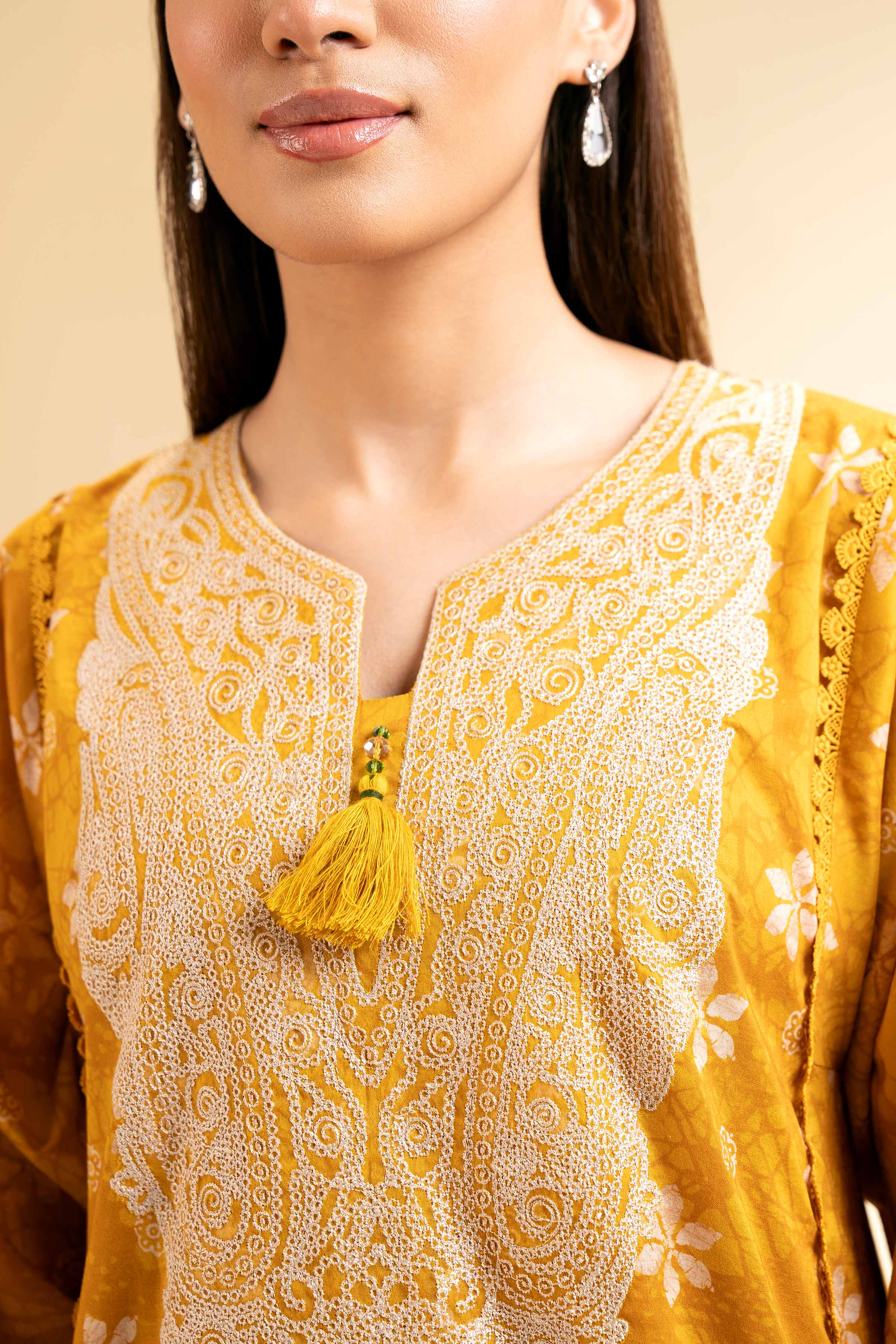 3 Piece - Printed Embroidered Suit - 42501223 for Women - Unstitched Collection | Nishat | Shop Online
