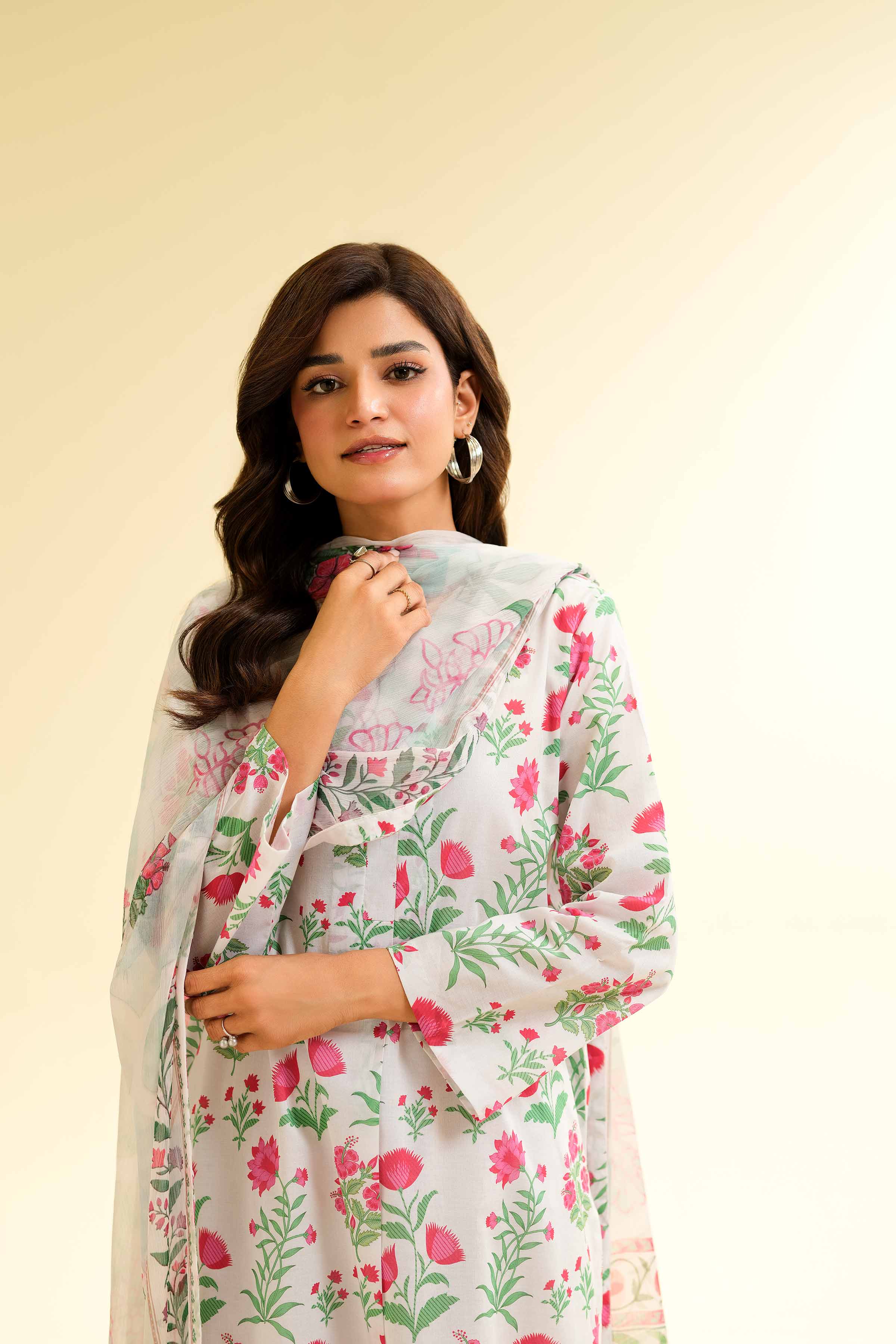 3 Piece - Printed Suit - 42501226 for Women - Unstitched Collection | Nishat | Shop Online