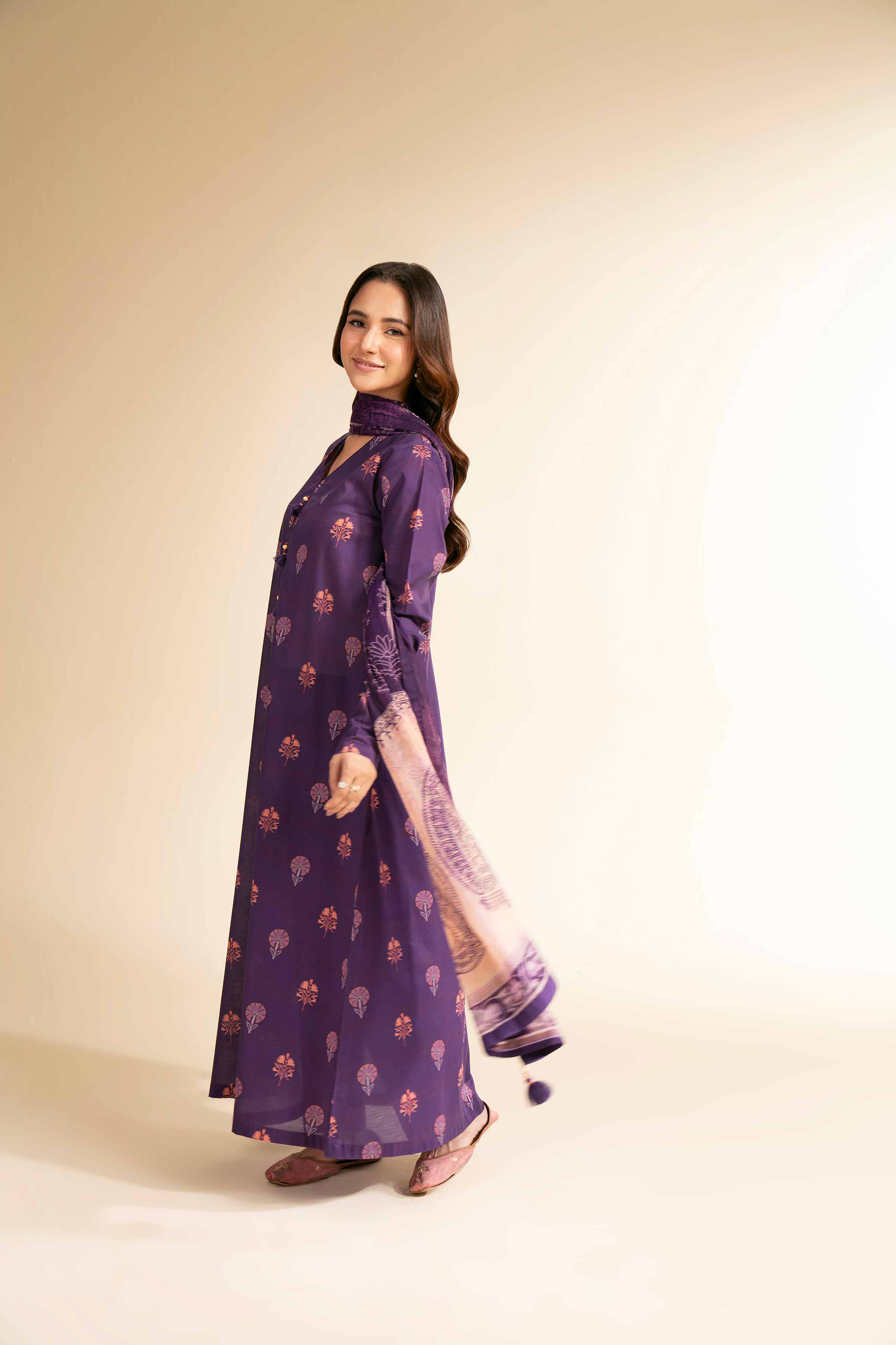 3 Piece - Printed Suit - 42501229 for Women - Unstitched Collection | Nishat | Shop Online