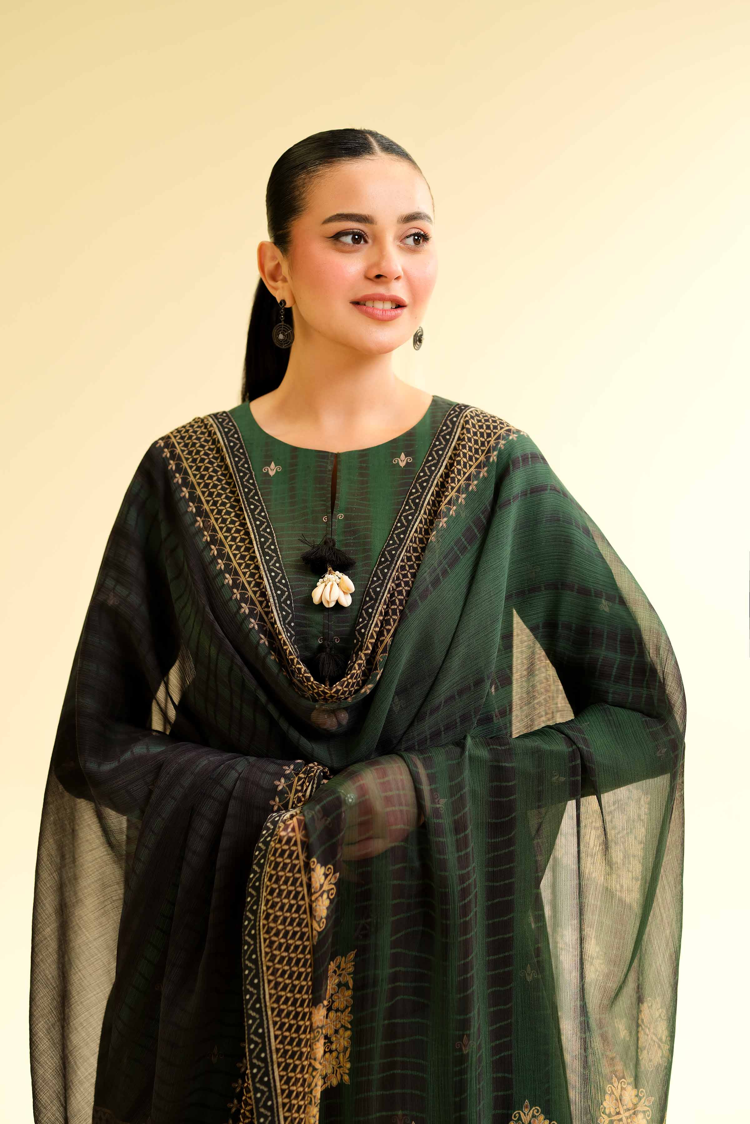 3 Piece - Printed Suit - 42501231 for Women - Unstitched Collection | Nishat | Shop Online
