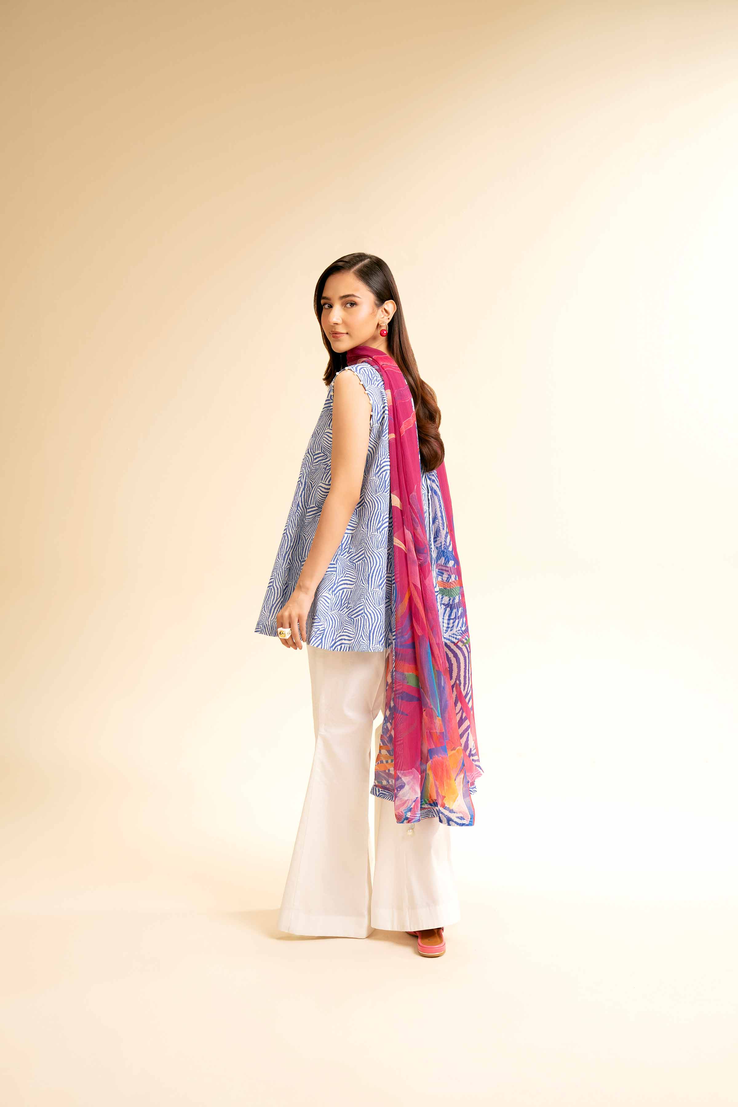 3 Piece - Printed Suit - 42501235 for Women - Unstitched Collection | Nishat | Shop Online