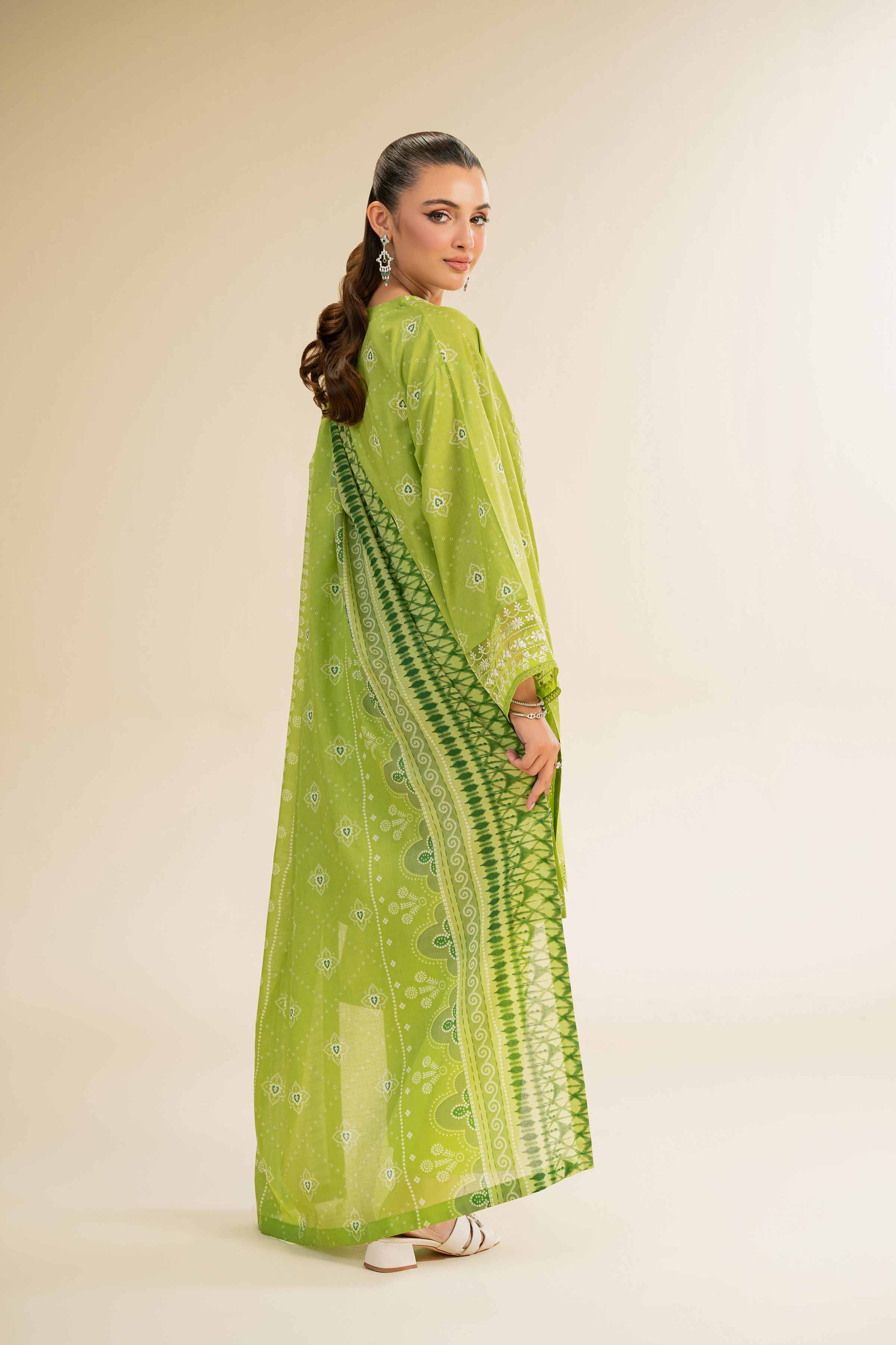 3 Piece - Printed Embroidered Suit - 42501238 for Women - Unstitched Collection | Nishat | Shop Online