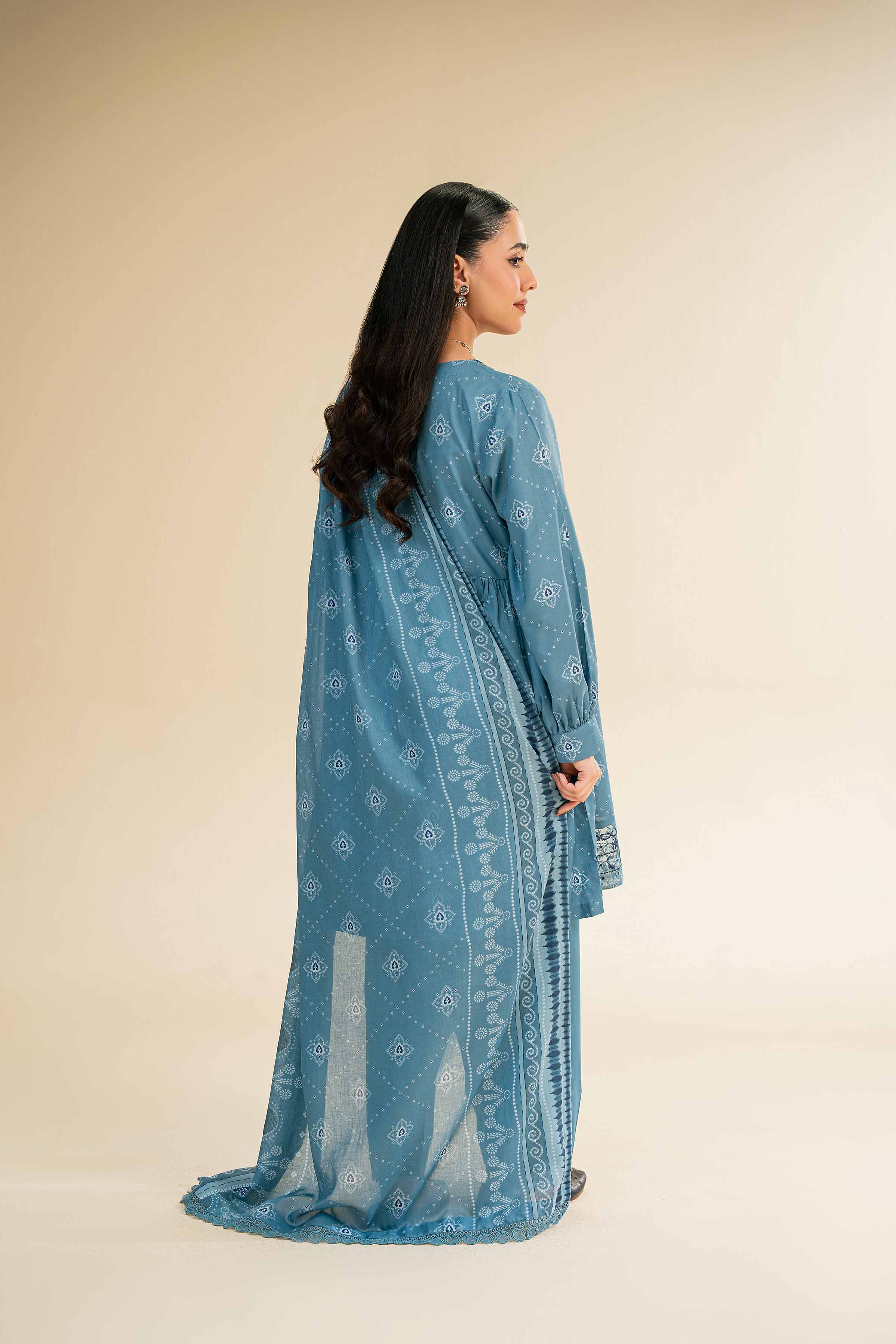 3 Piece - Printed Embroidered Suit - 42501239 for Women - Unstitched Collection | Nishat | Shop Online