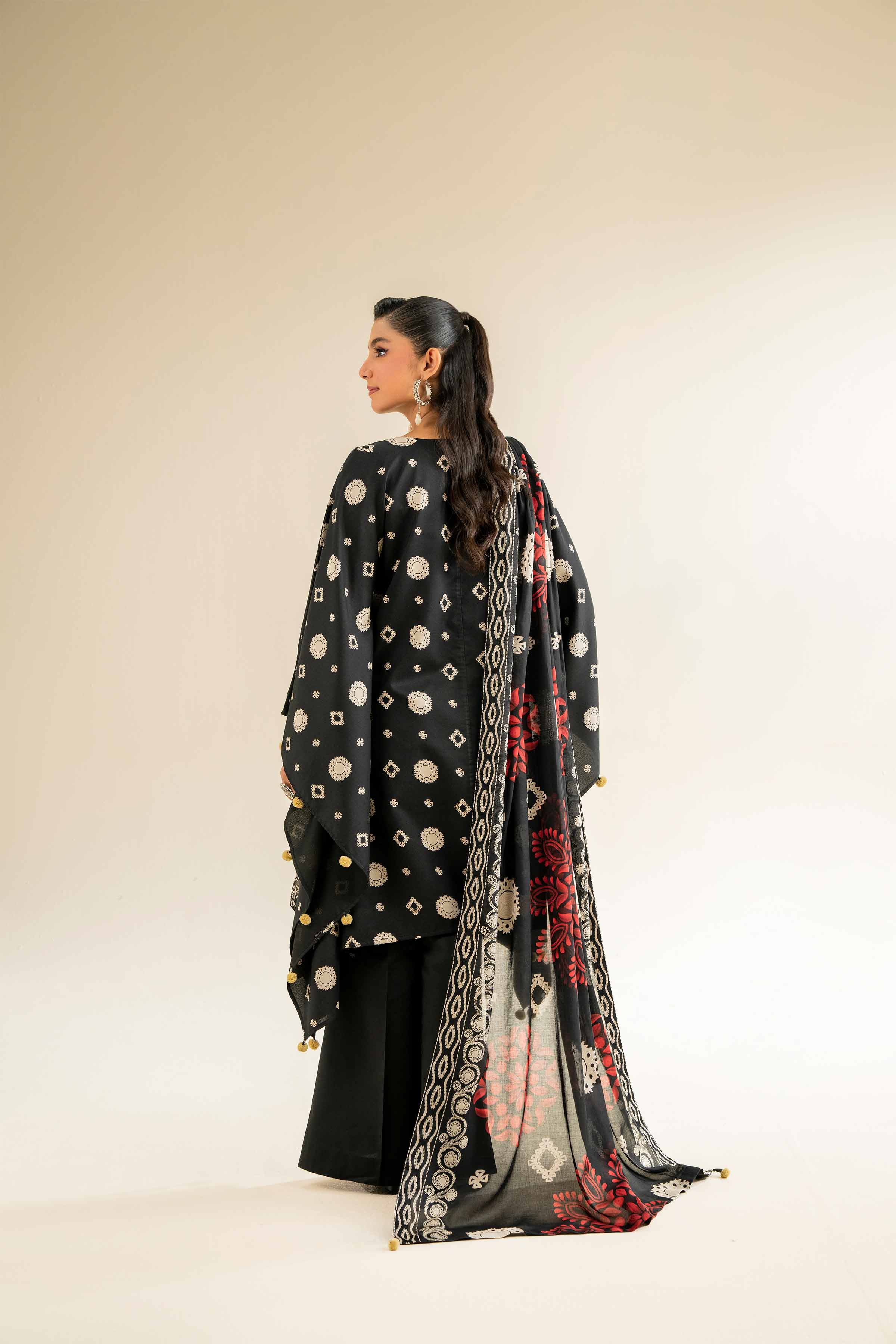 3 Piece - Printed Embroidered Suit - 42501242 for Women - Unstitched Collection | Nishat | Shop Online