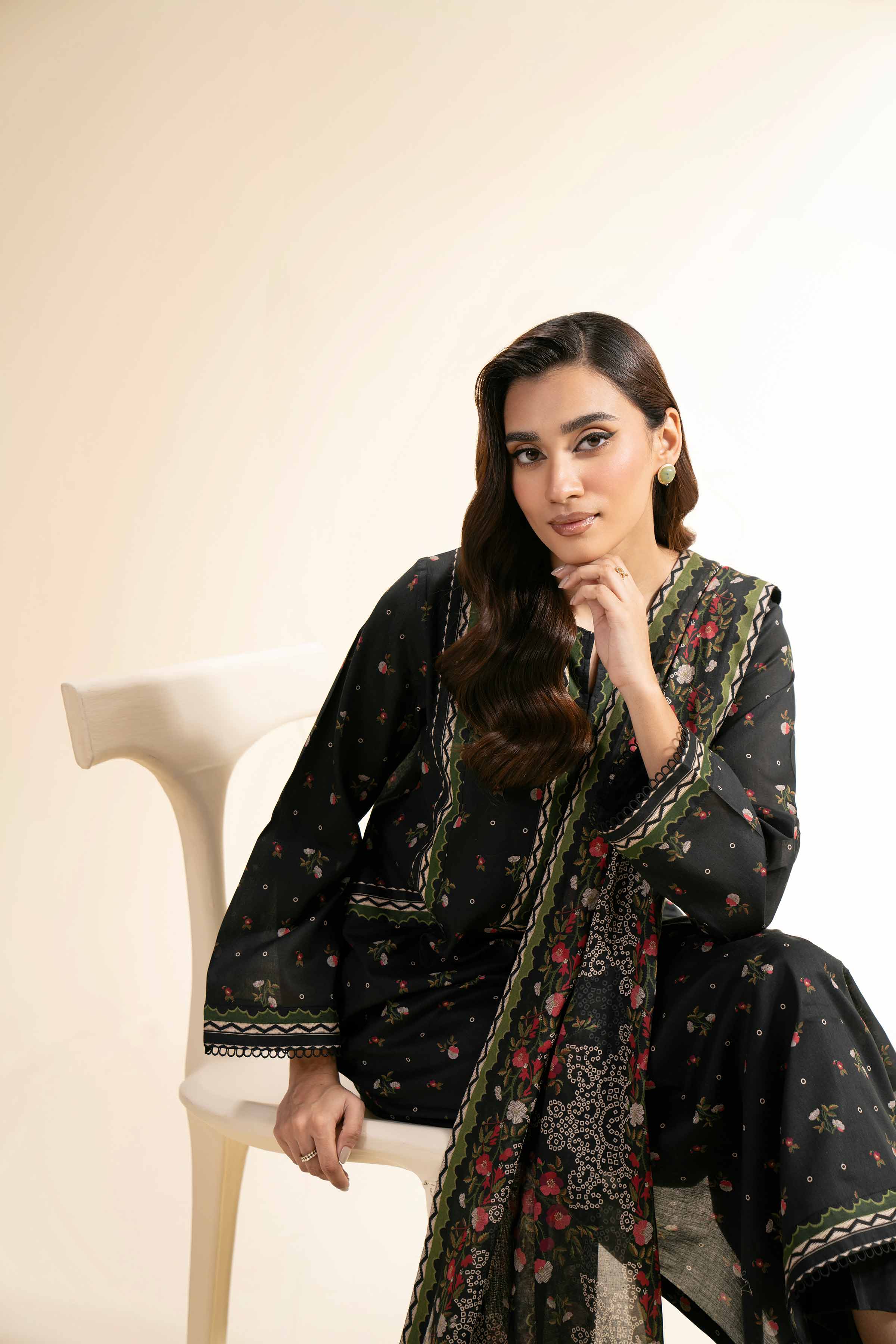 3 Piece - Printed Suit - 42501246 for Women - Unstitched Collection | Nishat | Shop Online