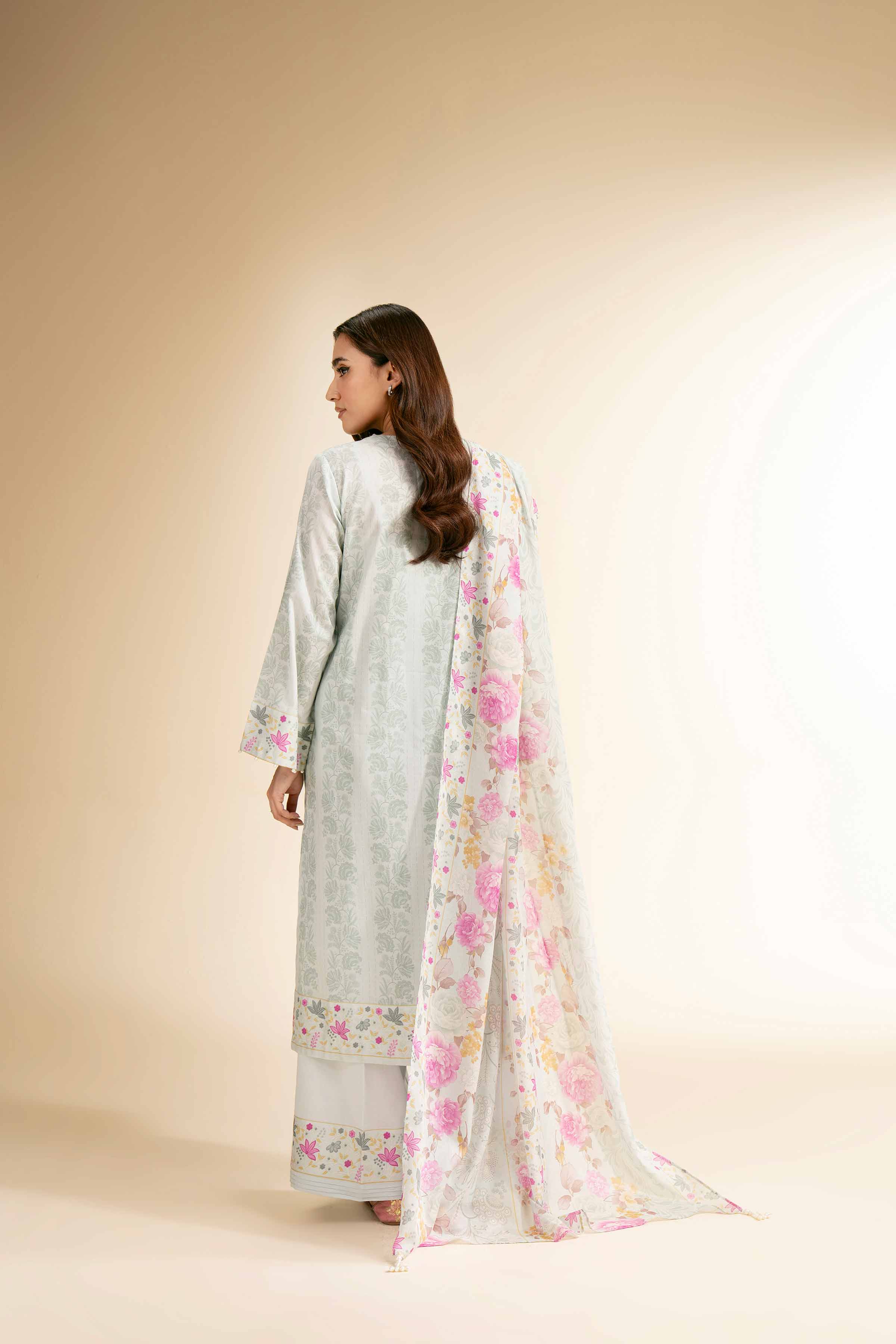 3 Piece - Printed Suit - 42501248 for Women - Unstitched Collection | Nishat | Shop Online