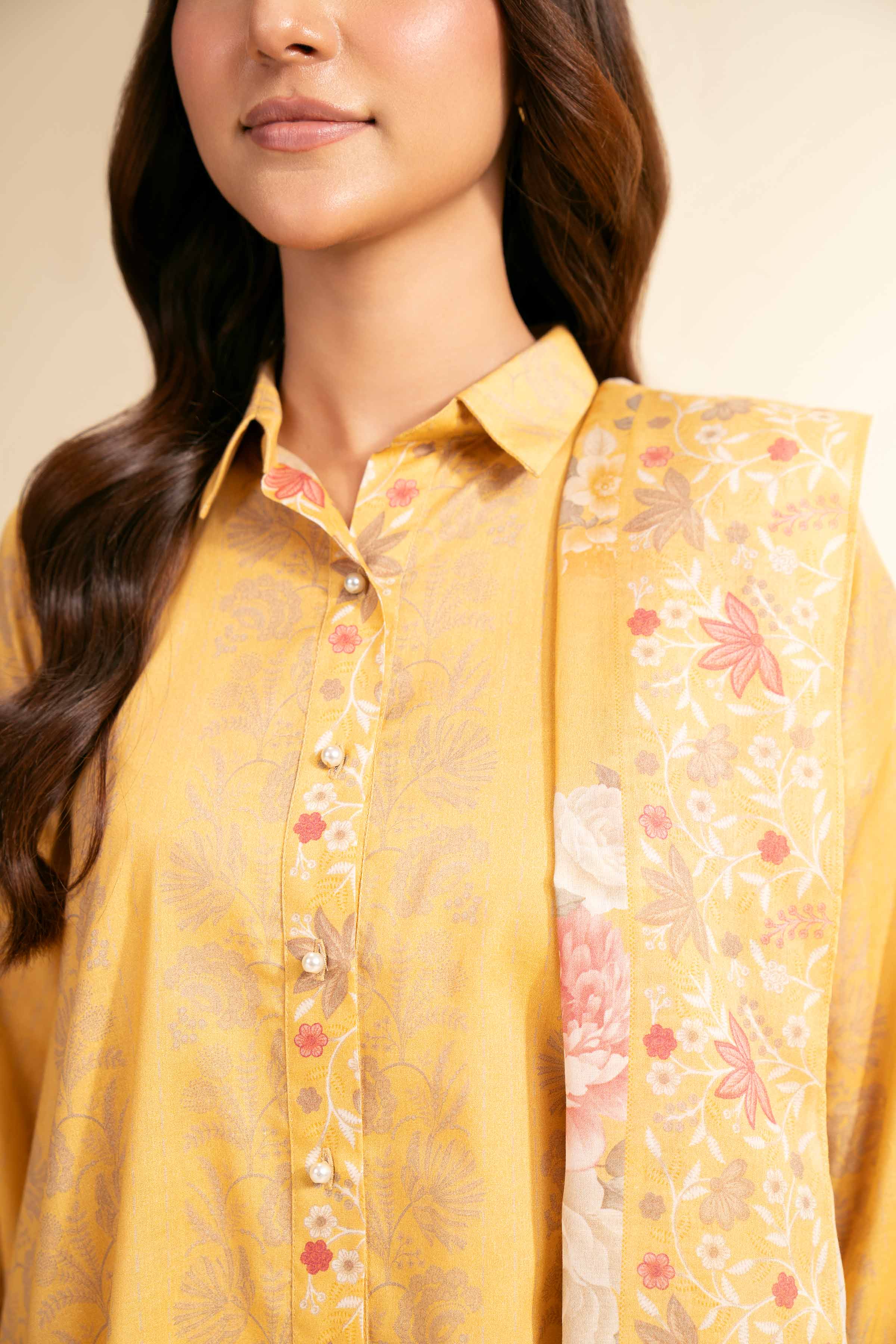 3 Piece - Printed Suit - 42501249 for Women - Unstitched Collection | Nishat | Shop Online