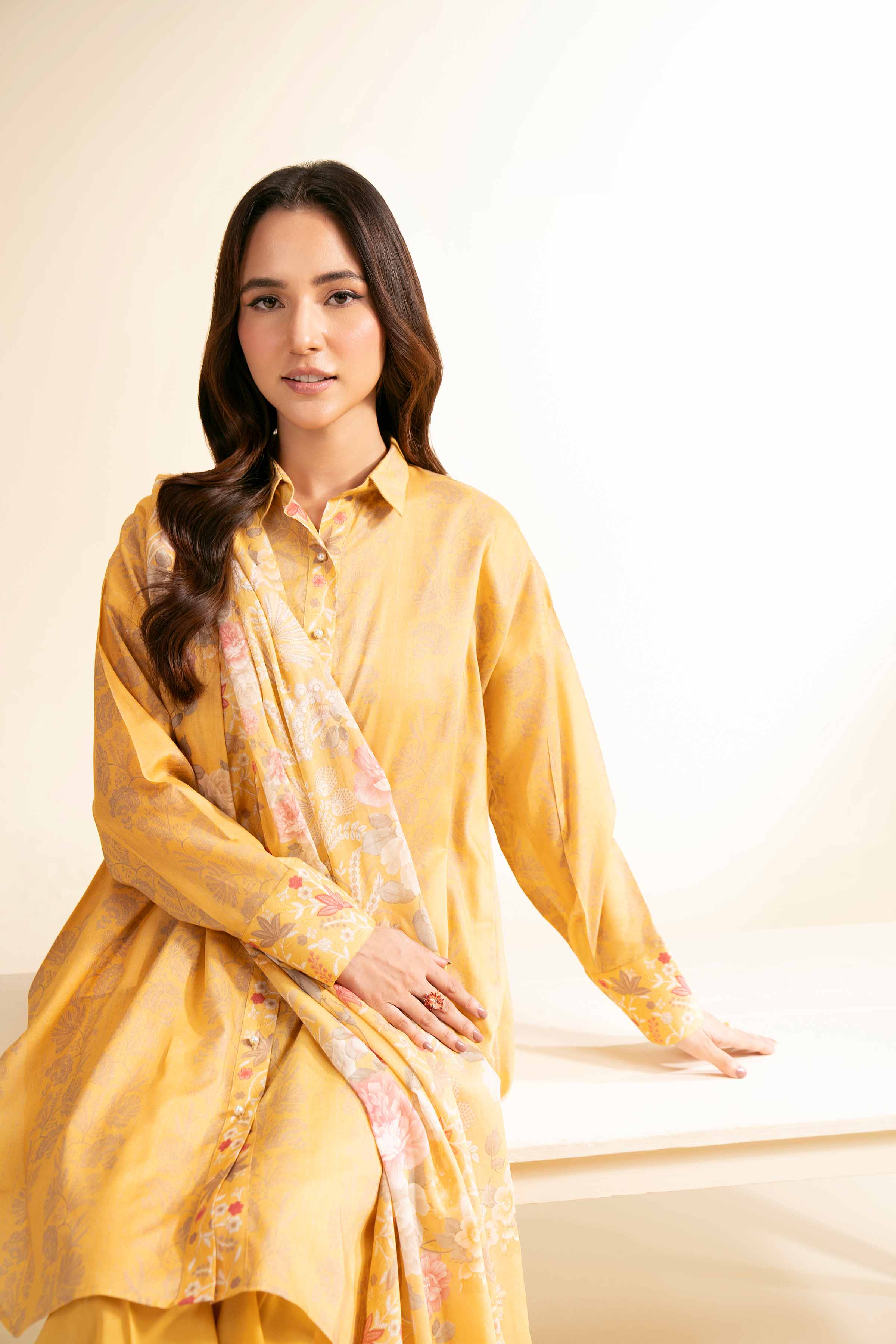 3 Piece - Printed Suit - 42501249 for Women - Unstitched Collection | Nishat | Shop Online