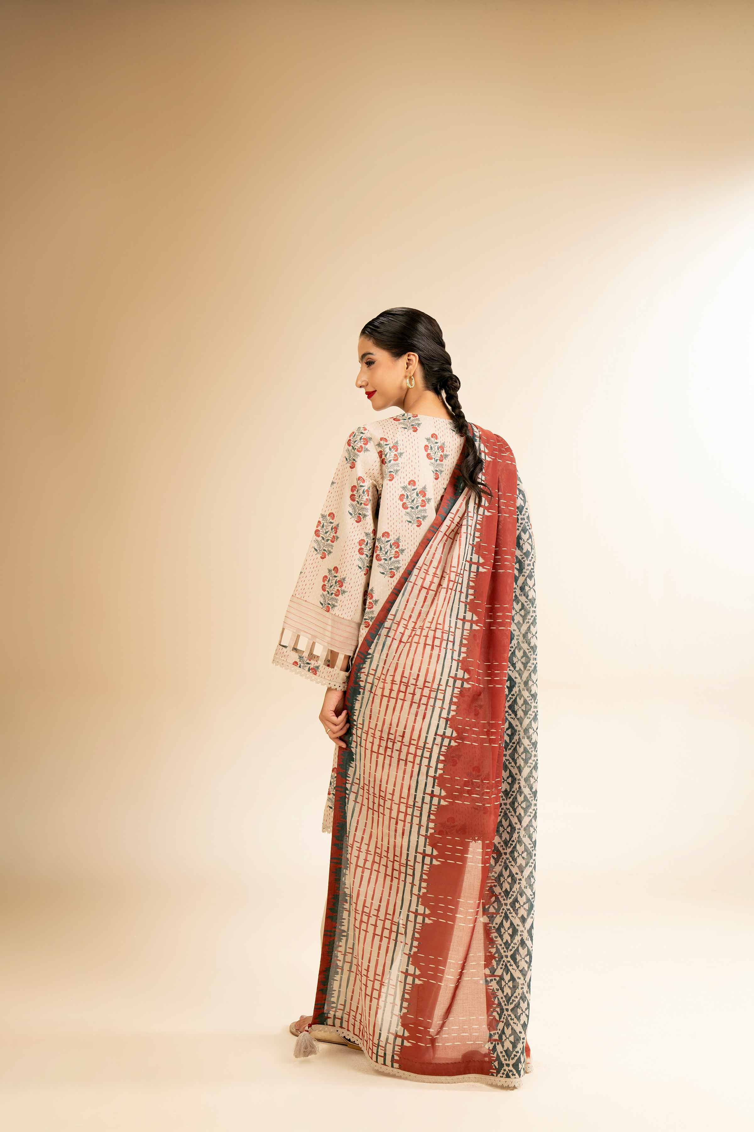 3 Piece - Printed Suit - 42501251 for Women - Unstitched Collection | Nishat | Shop Online