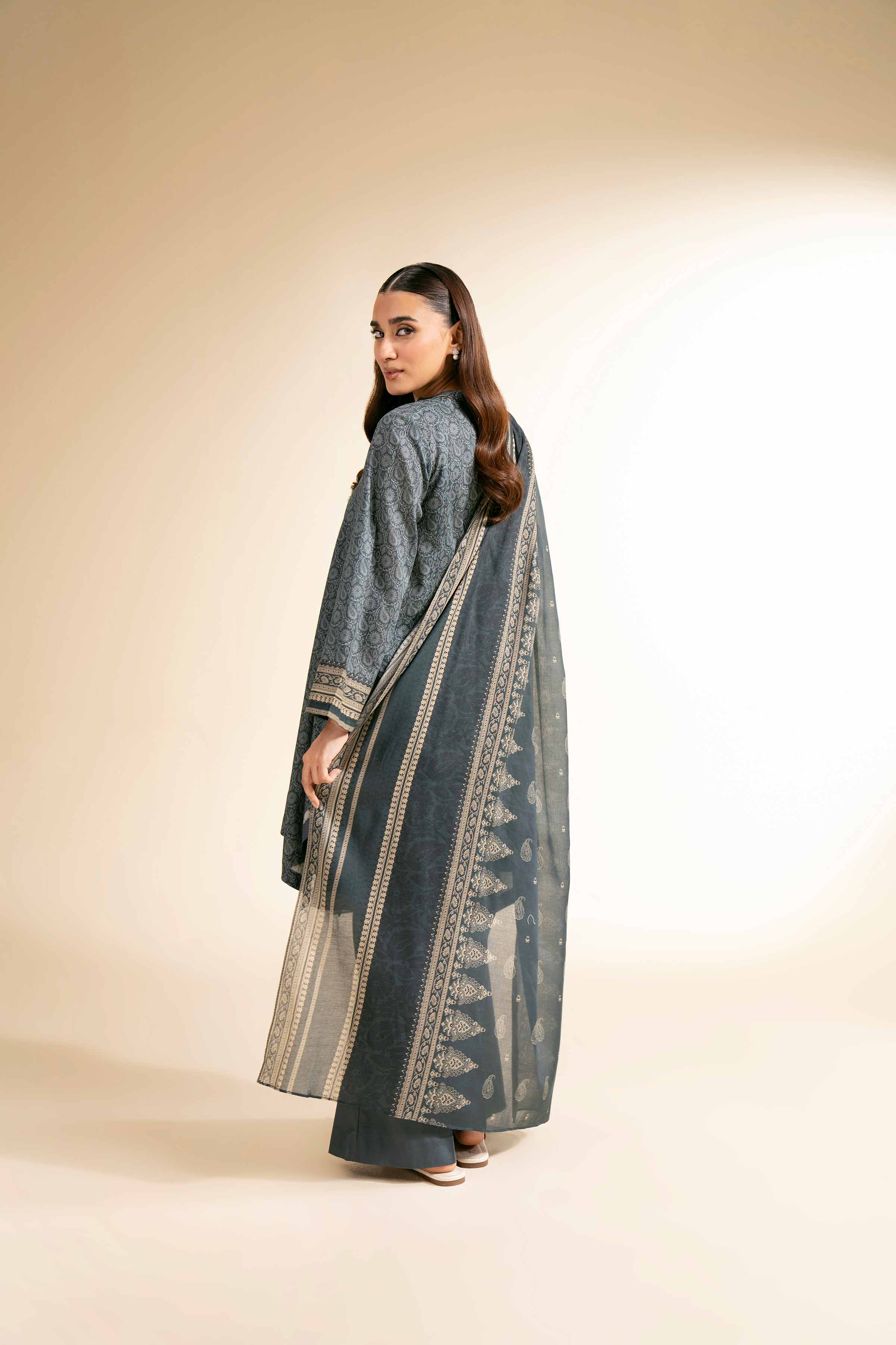 3 Piece - Printed Suit - 42501252 for Women - Unstitched Collection | Nishat | Shop Online