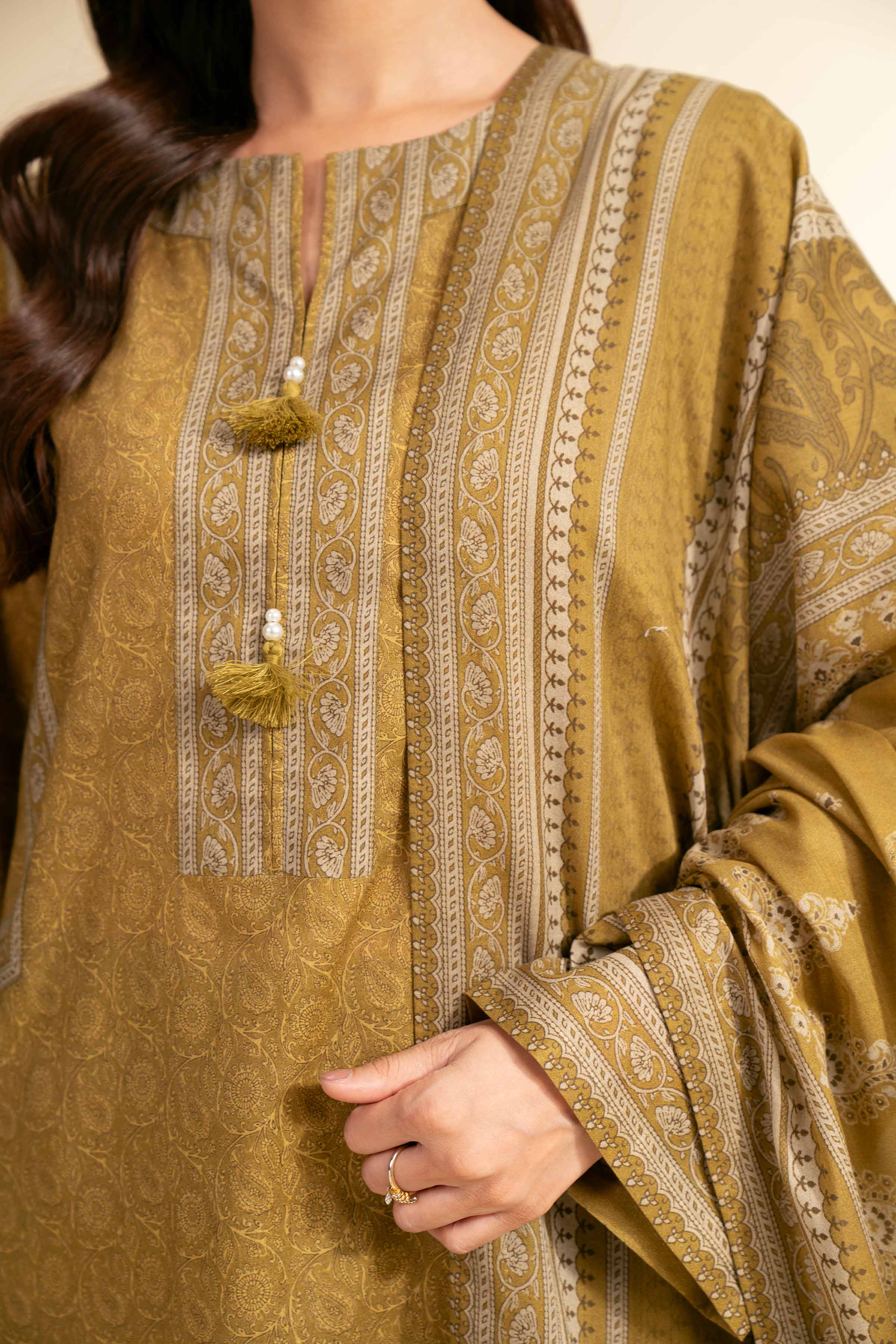 3 Piece - Printed Suit - 42501253 for Women - Unstitched Collection | Nishat | Shop Online