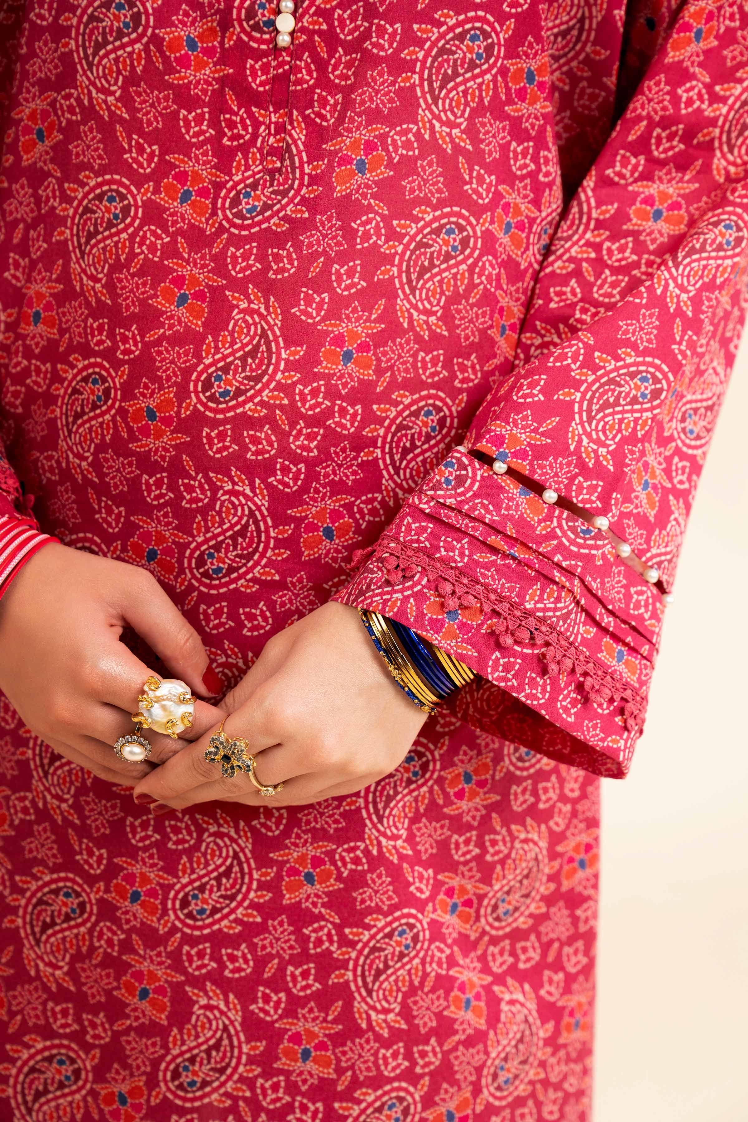 3 Piece - Printed Suit - 42501255 for Women - Unstitched Collection | Nishat | Shop Online