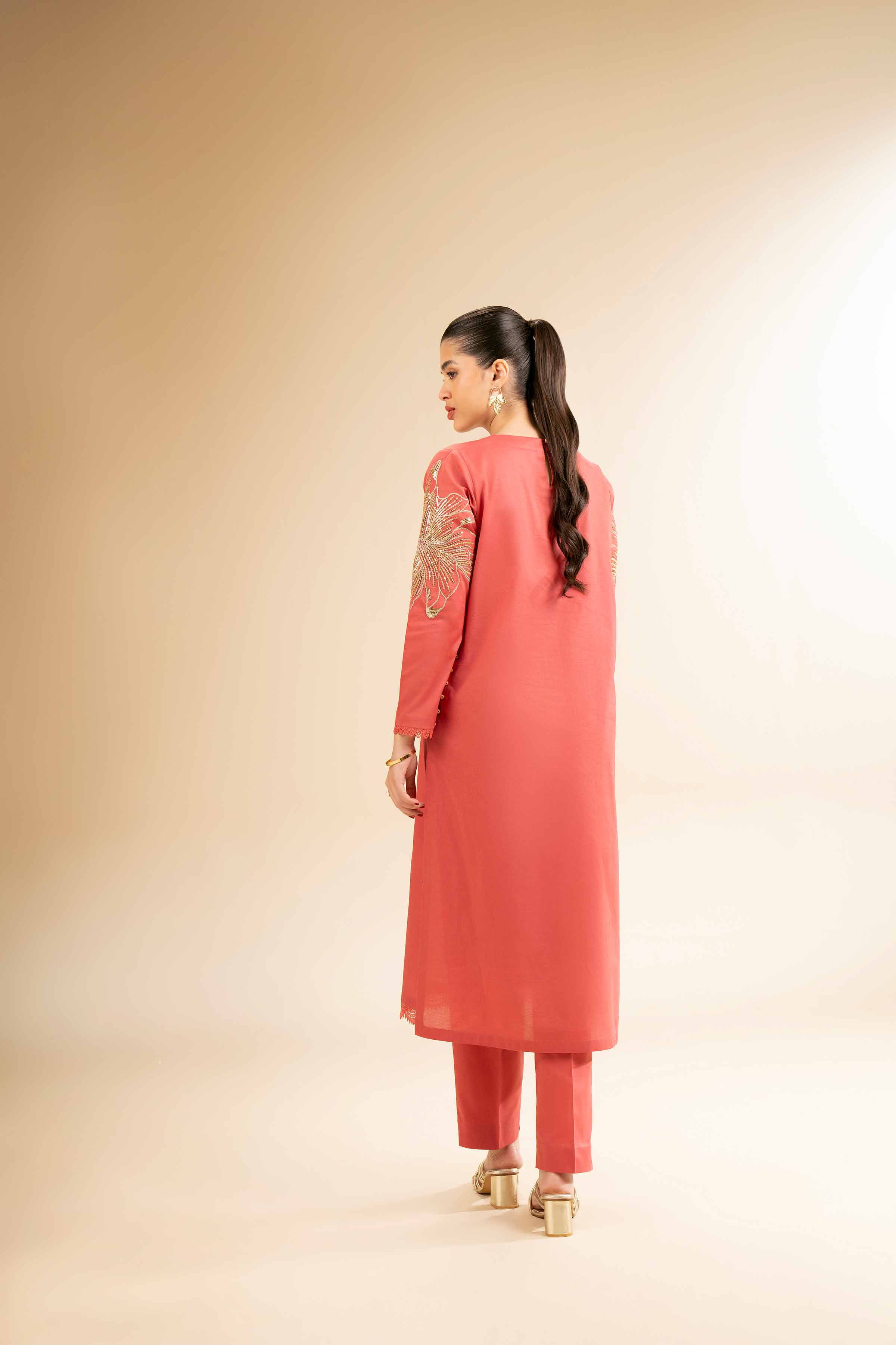 2 Piece - Dyed Embroidered Suit - 42501261 for Women - Unstitched Collection | Nishat | Shop Online