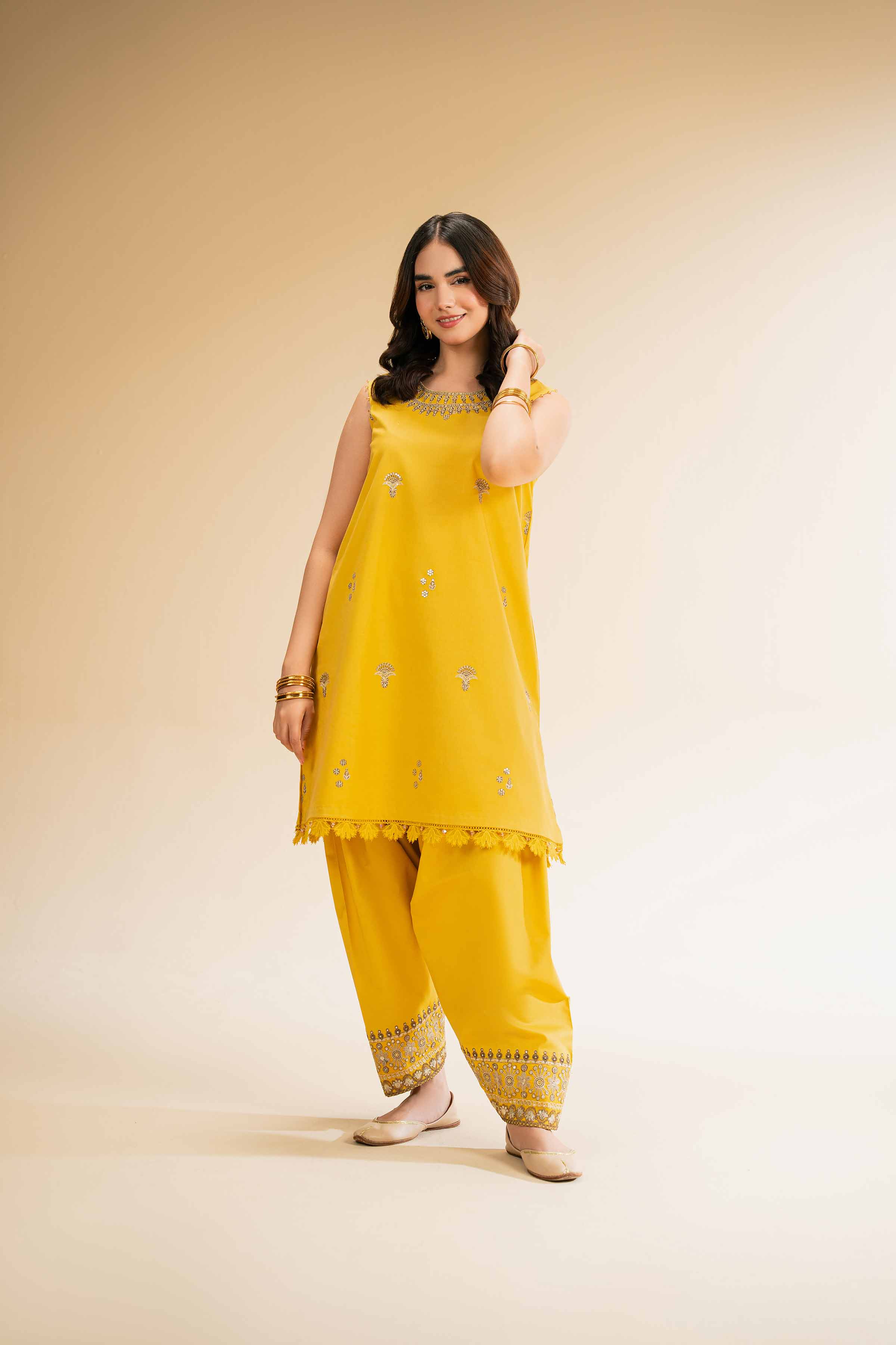 2 Piece - Dyed Embroidered Suit - 42501264 for Women - Unstitched Collection | Nishat | Shop Online