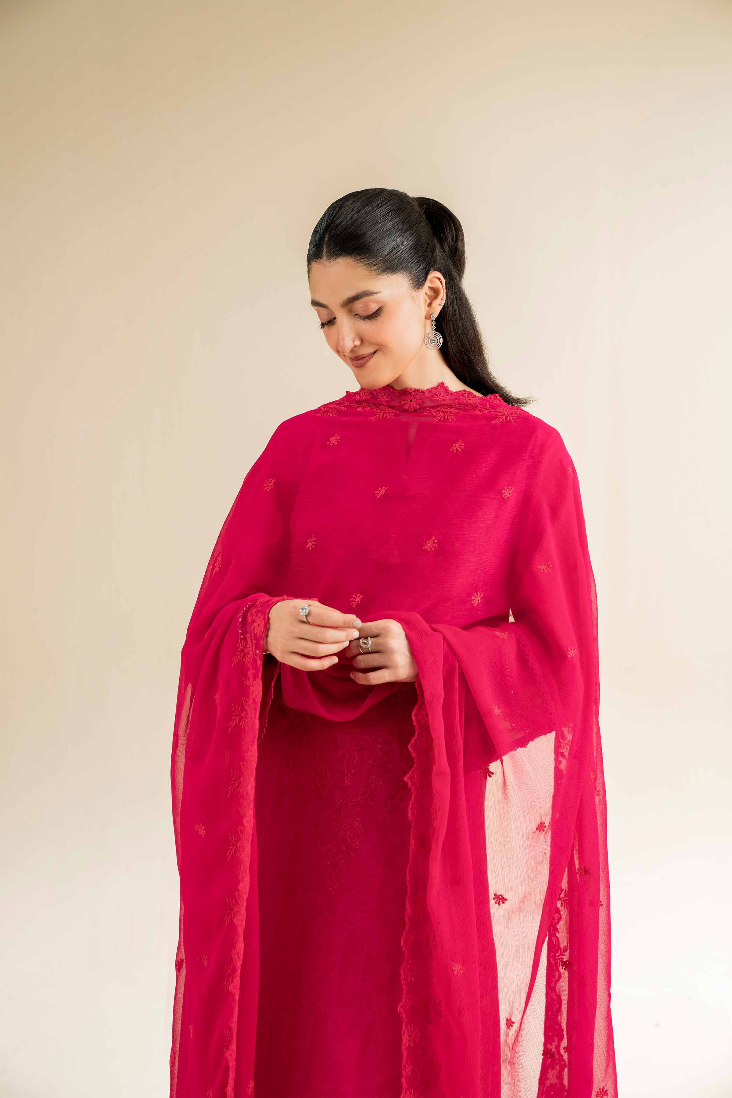 3 Piece - Printed Embroidered Suit - 42501276 for Women - Unstitched Collection | Nishat | Shop Online