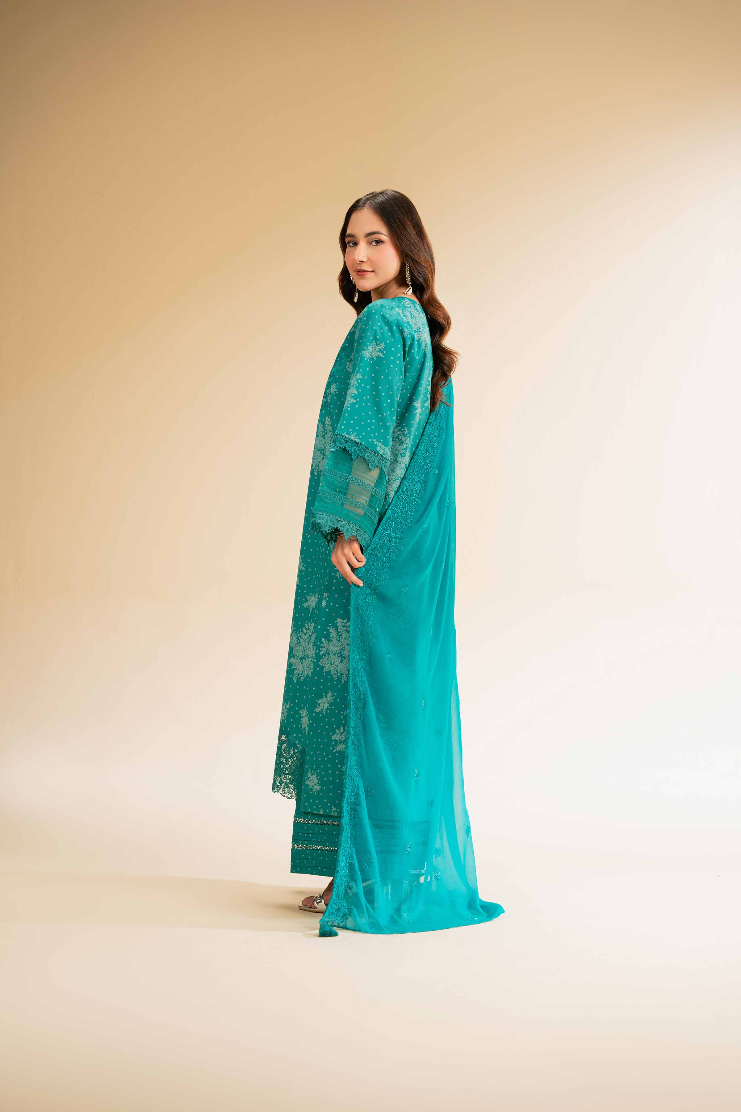 3 Piece - Printed Embroidered Suit - 42501278 for Women - Unstitched Collection | Nishat | Shop Online
