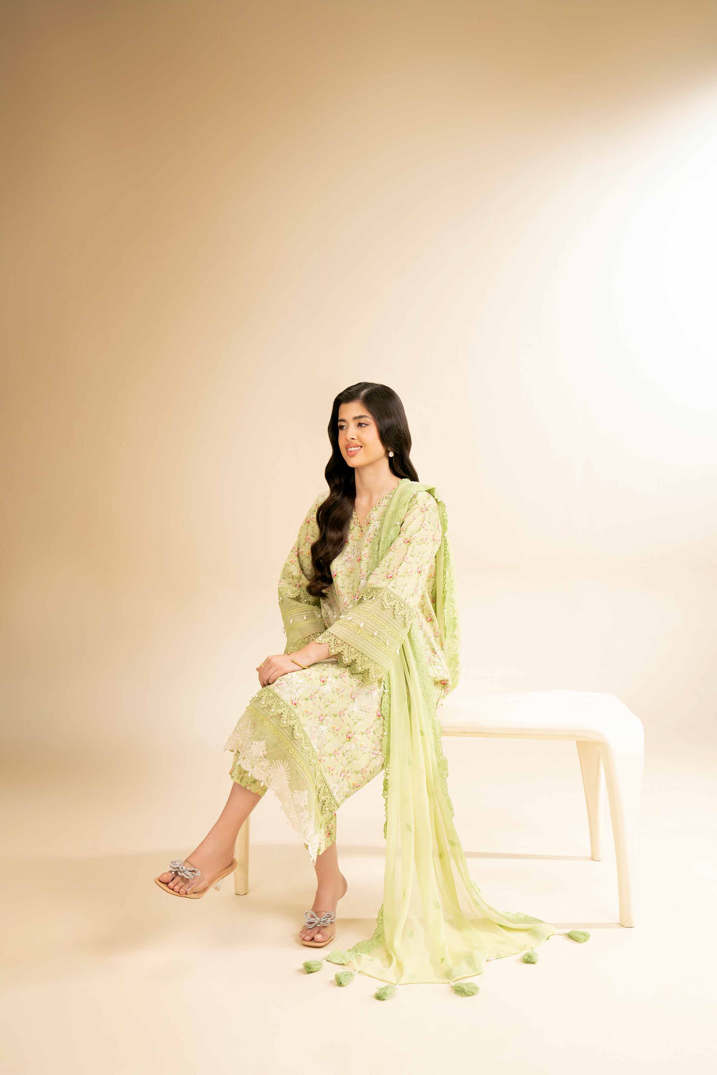 3 Piece - Printed Embroidered Suit - 42501279 for Women - Unstitched Collection | Nishat | Shop Online