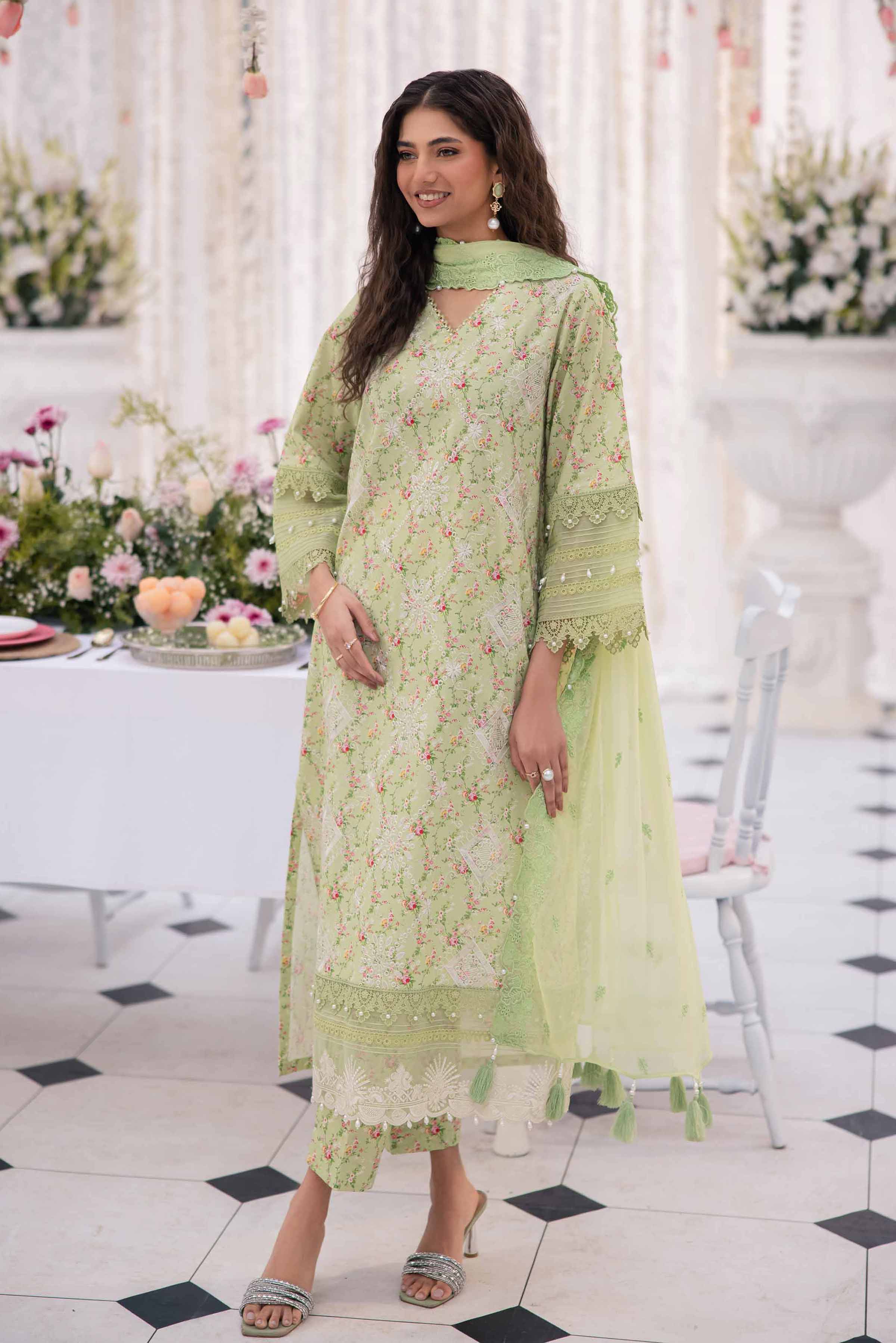 3 Piece - Printed Embroidered Suit - 42501279 for Women - Unstitched Collection | Nishat | Shop Online