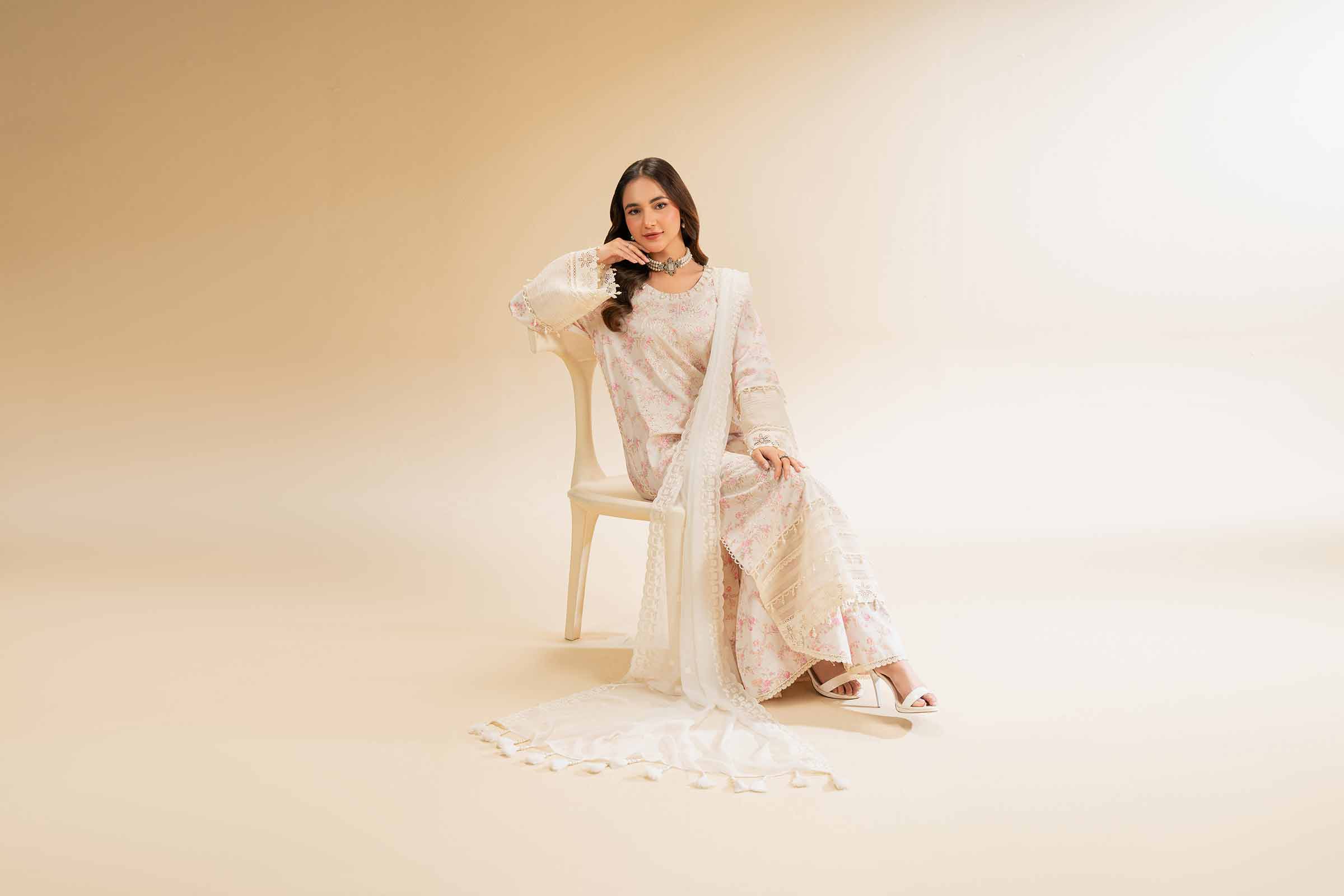 3 Piece - Printed Embroidered Suit - 42501280 for Women - Unstitched Collection | Nishat | Shop Online