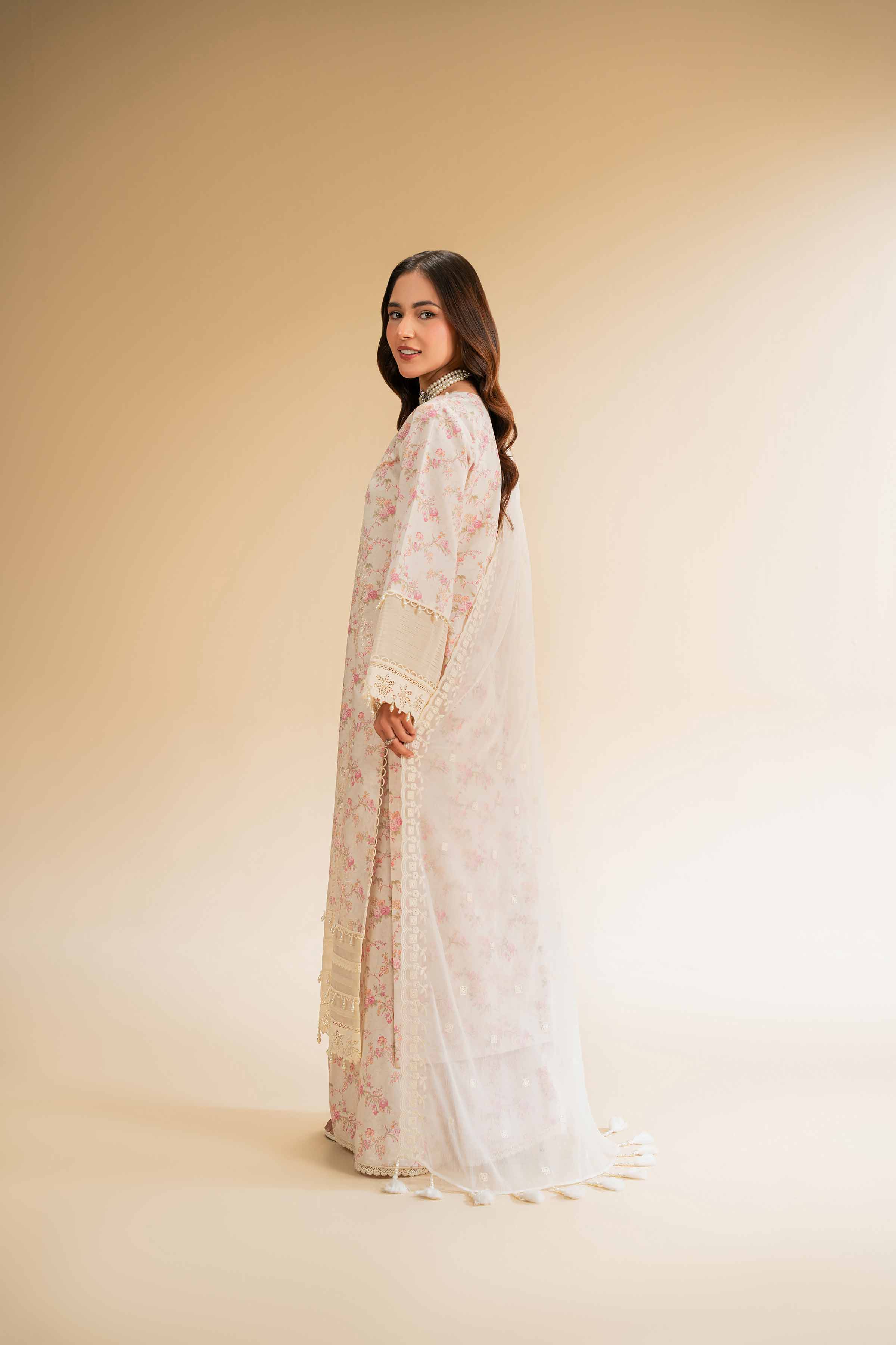 3 Piece - Printed Embroidered Suit - 42501280 for Women - Unstitched Collection | Nishat | Shop Online