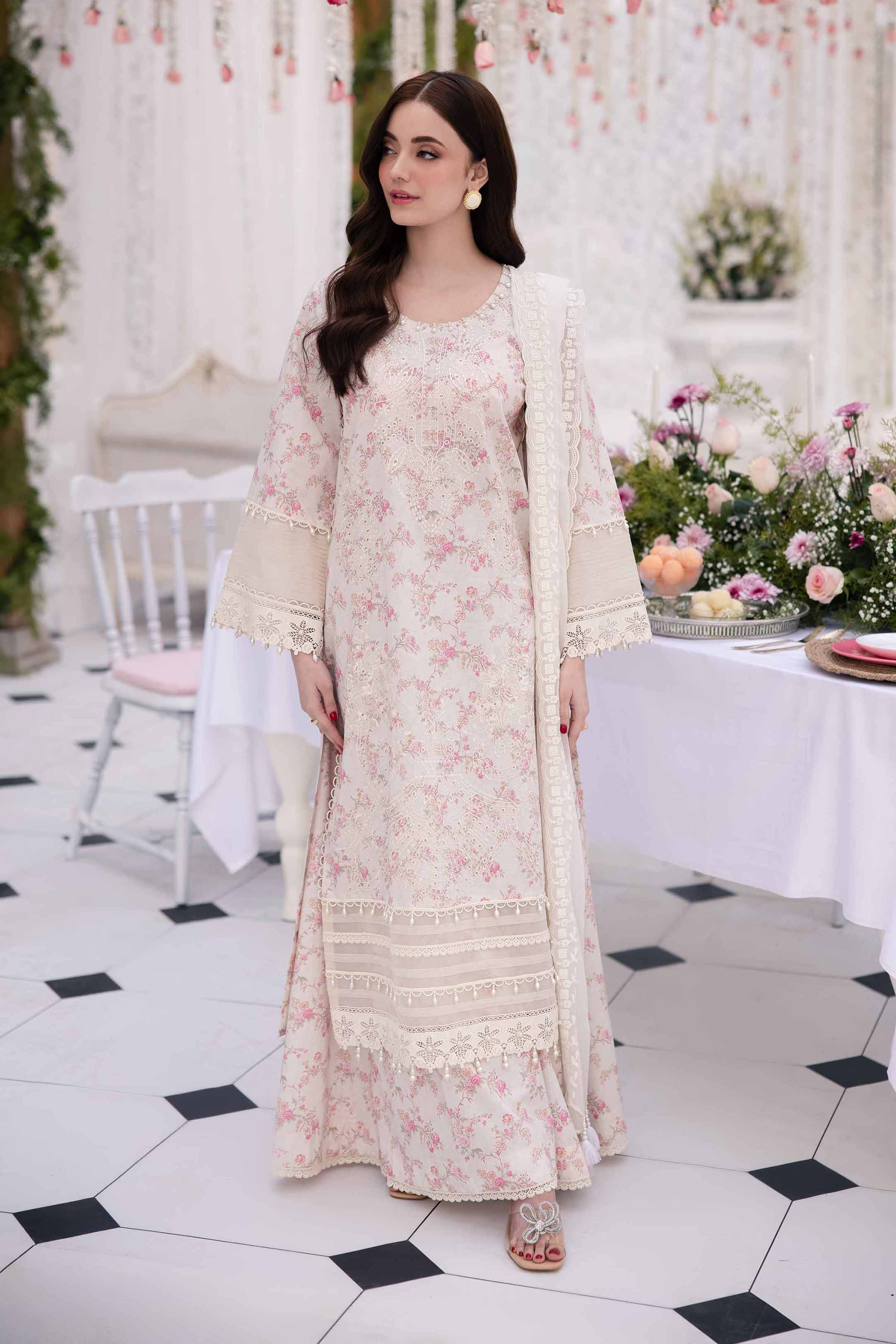3 Piece - Printed Embroidered Suit - 42501280 for Women - Unstitched Collection | Nishat | Shop Online
