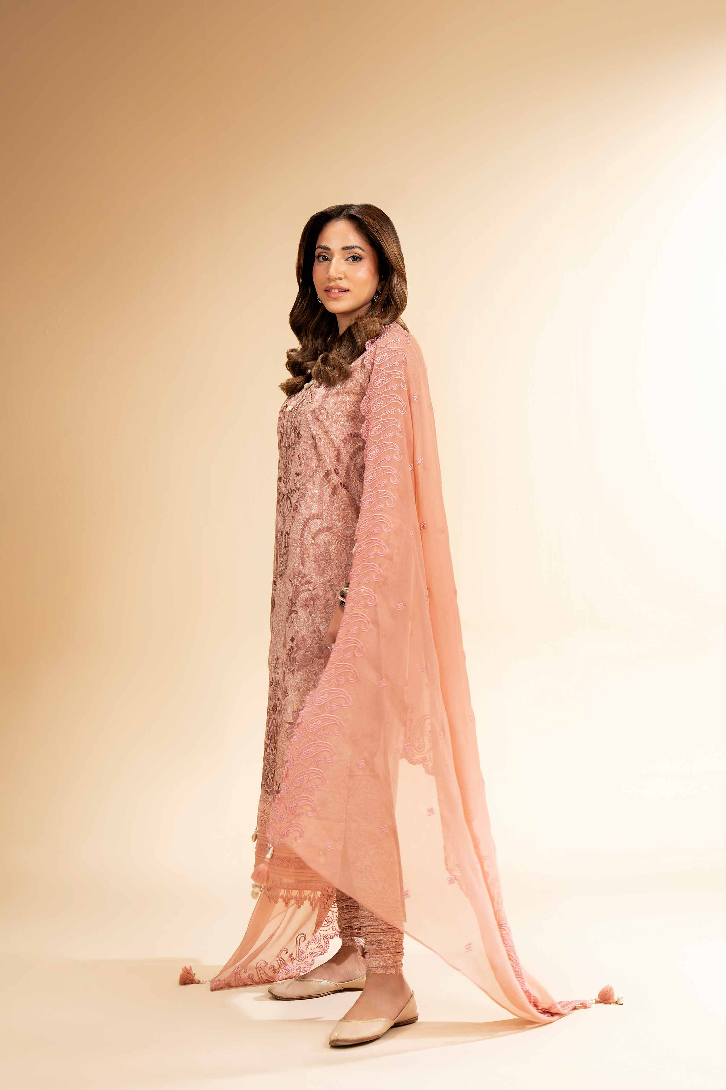 3 Piece - Printed Embroidered Suit - 42501281 for Women - Unstitched Collection | Nishat | Shop Online