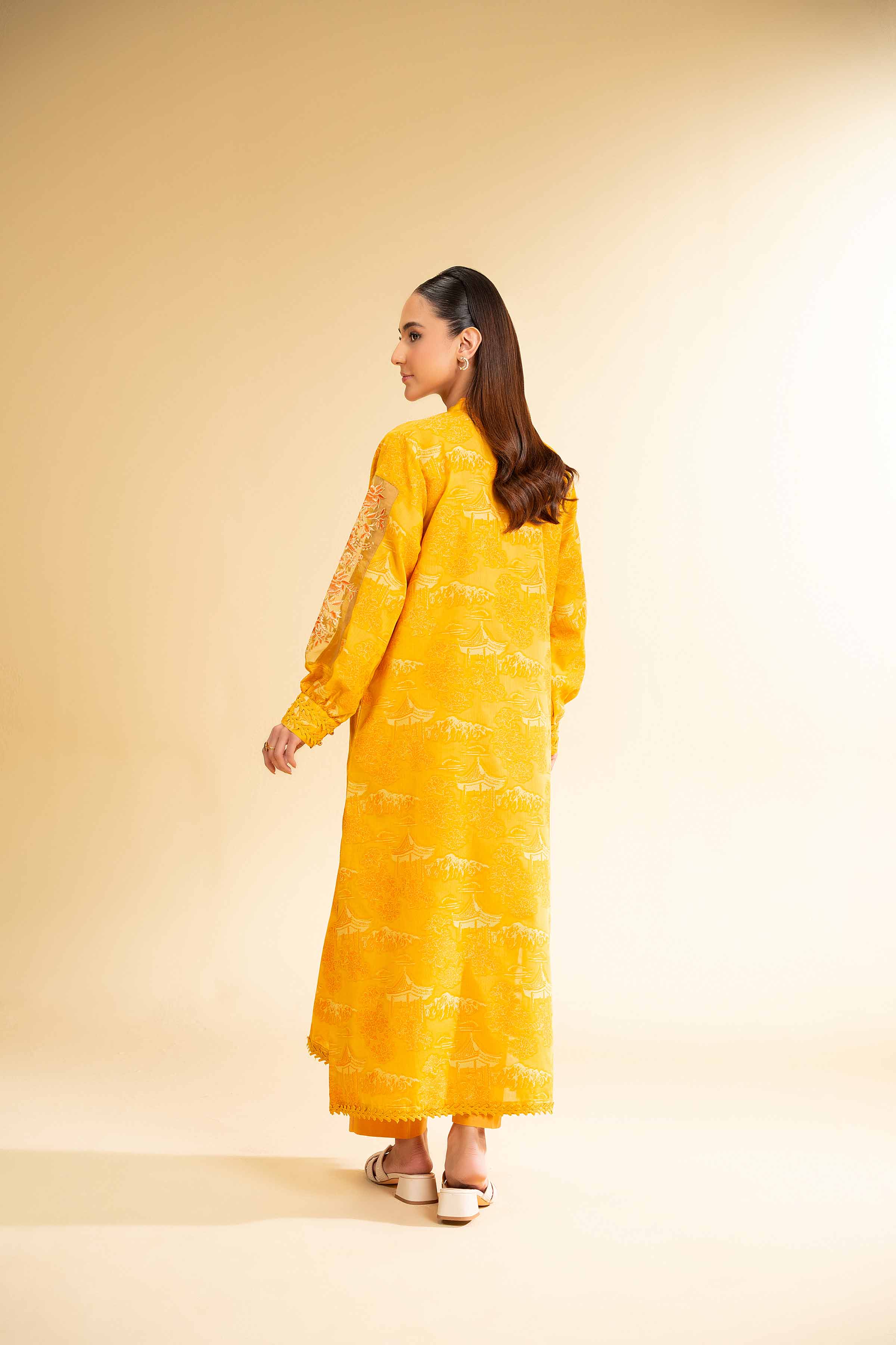2 Piece - Jacquard Embroidered Suit - 42501292 for Women - Unstitched Collection | Nishat | Shop Online