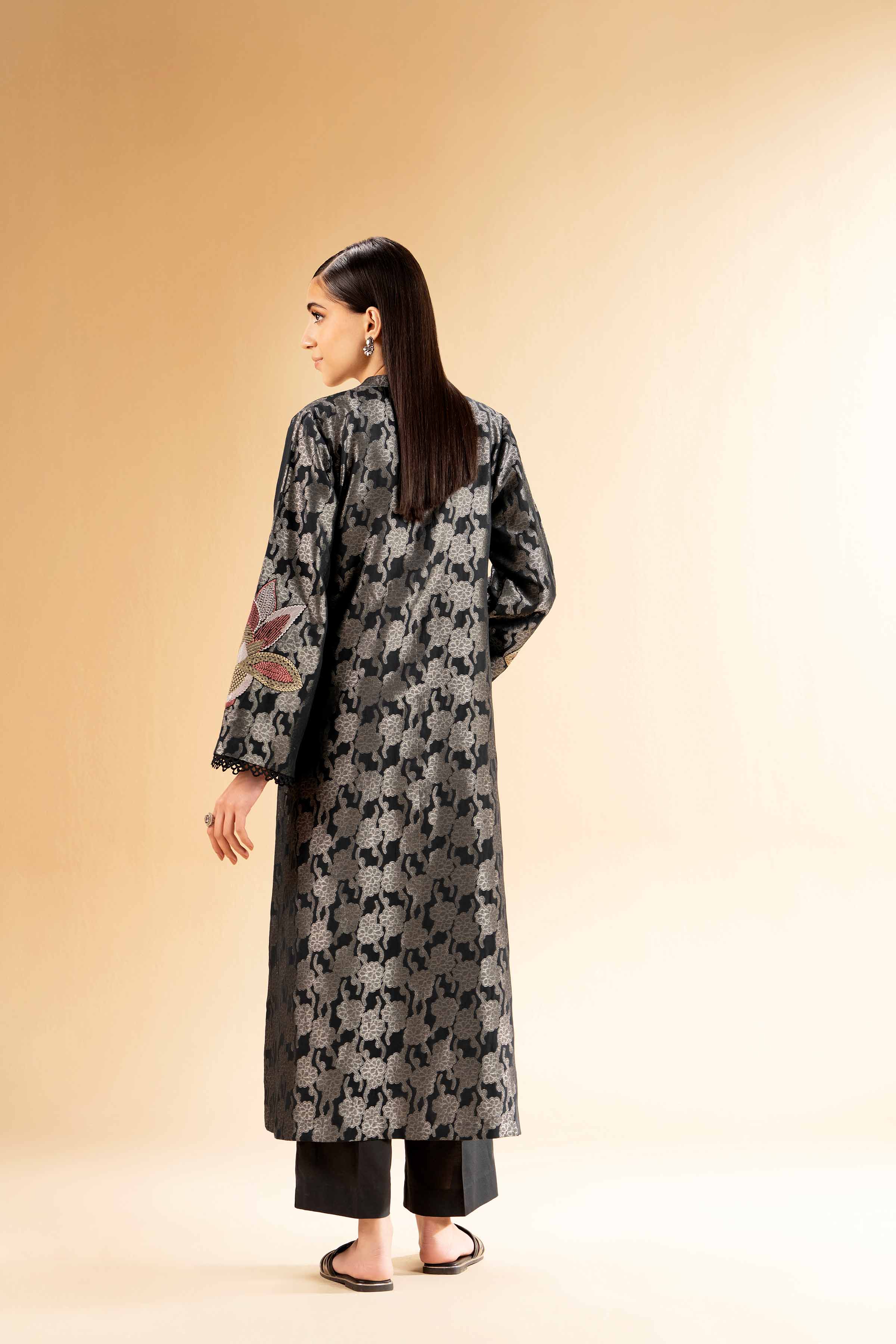 2 Piece - Jacquard Embroidered Suit - 42501293 for Women - Unstitched Collection | Nishat | Shop Online
