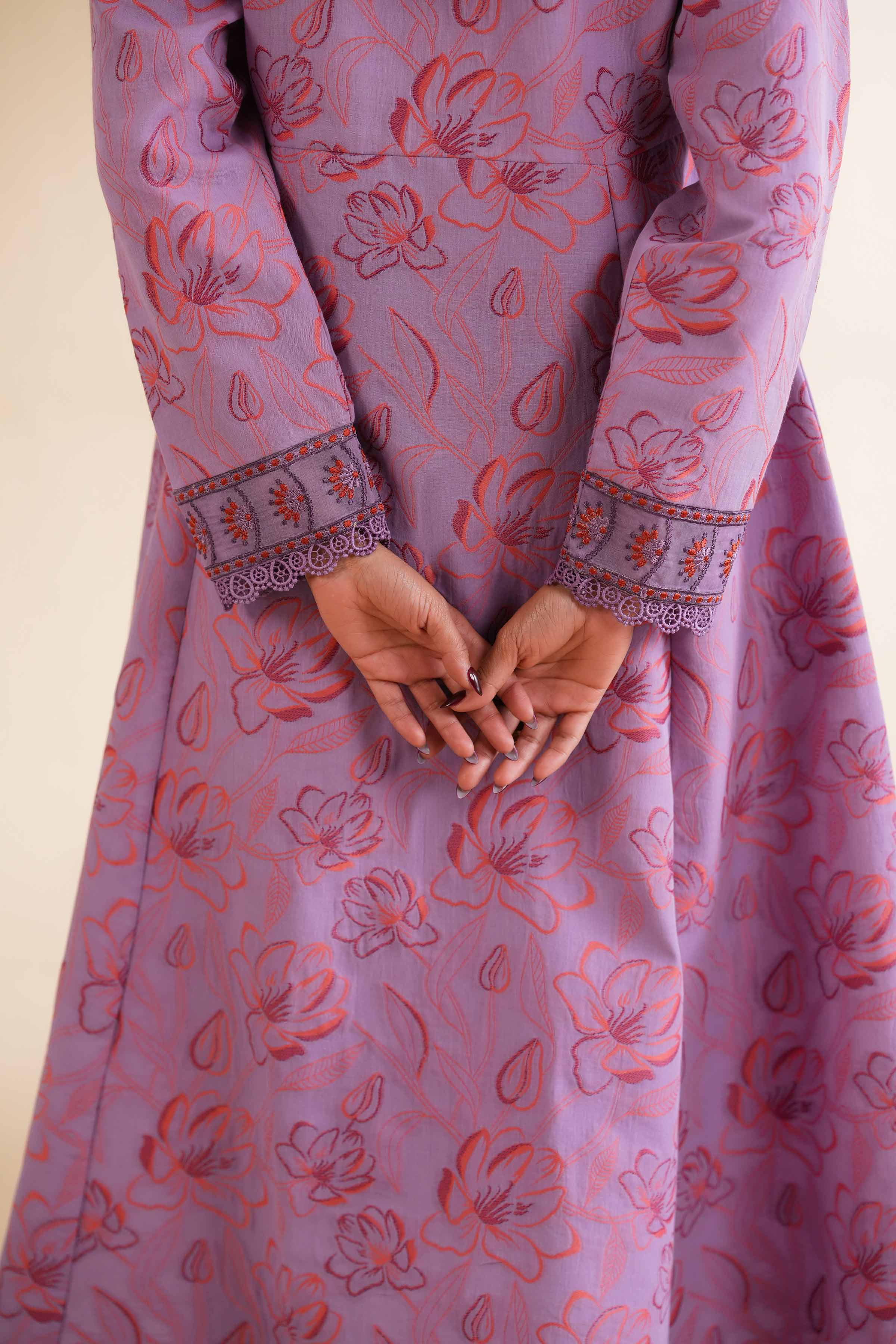 2 Piece - Jacquard Embroidered Suit - 42501294 for Women - Unstitched Collection | Nishat | Shop Online