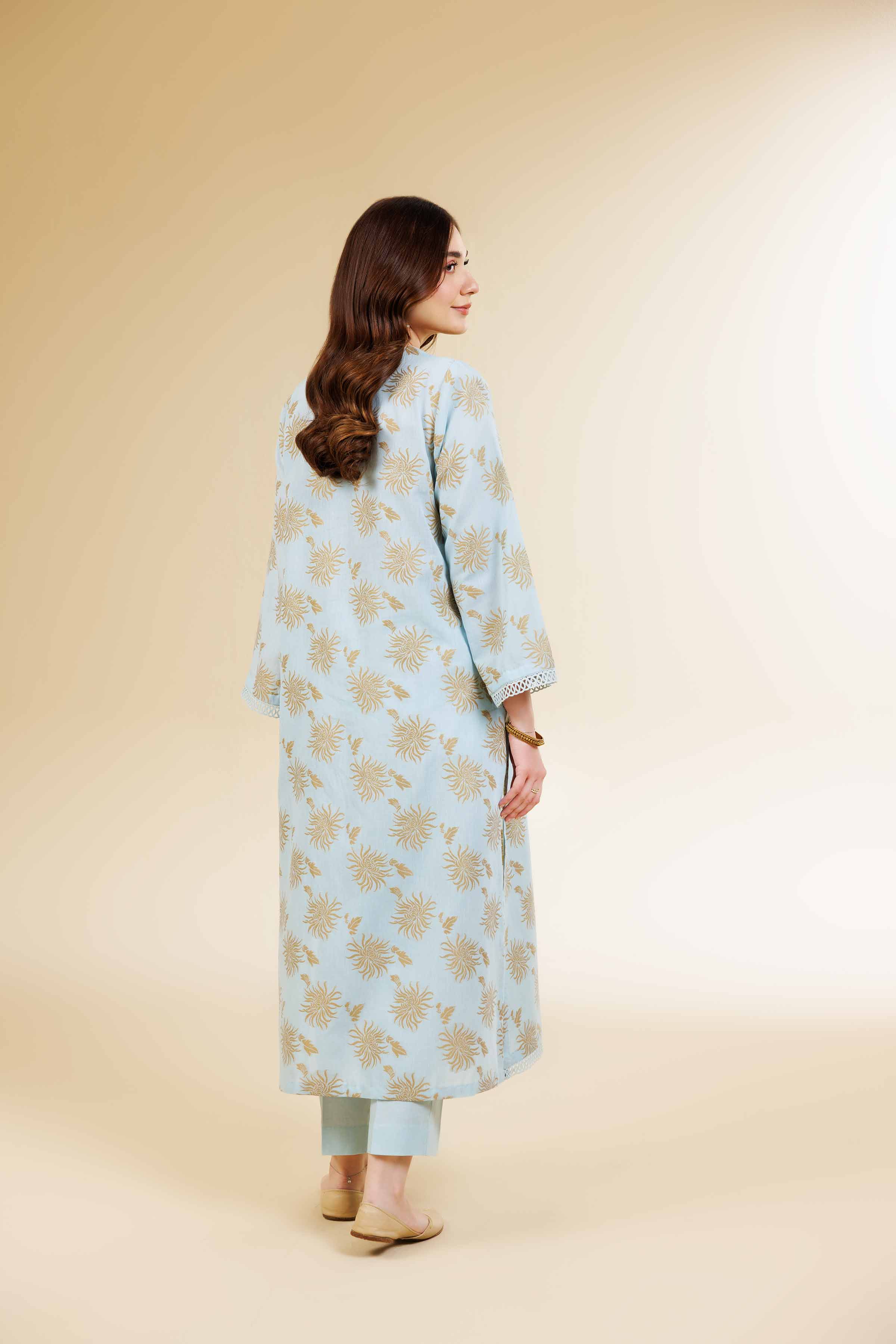 2 Piece - Jacquard Embroidered Suit - 42501295 for Women - Unstitched Collection | Nishat | Shop Online