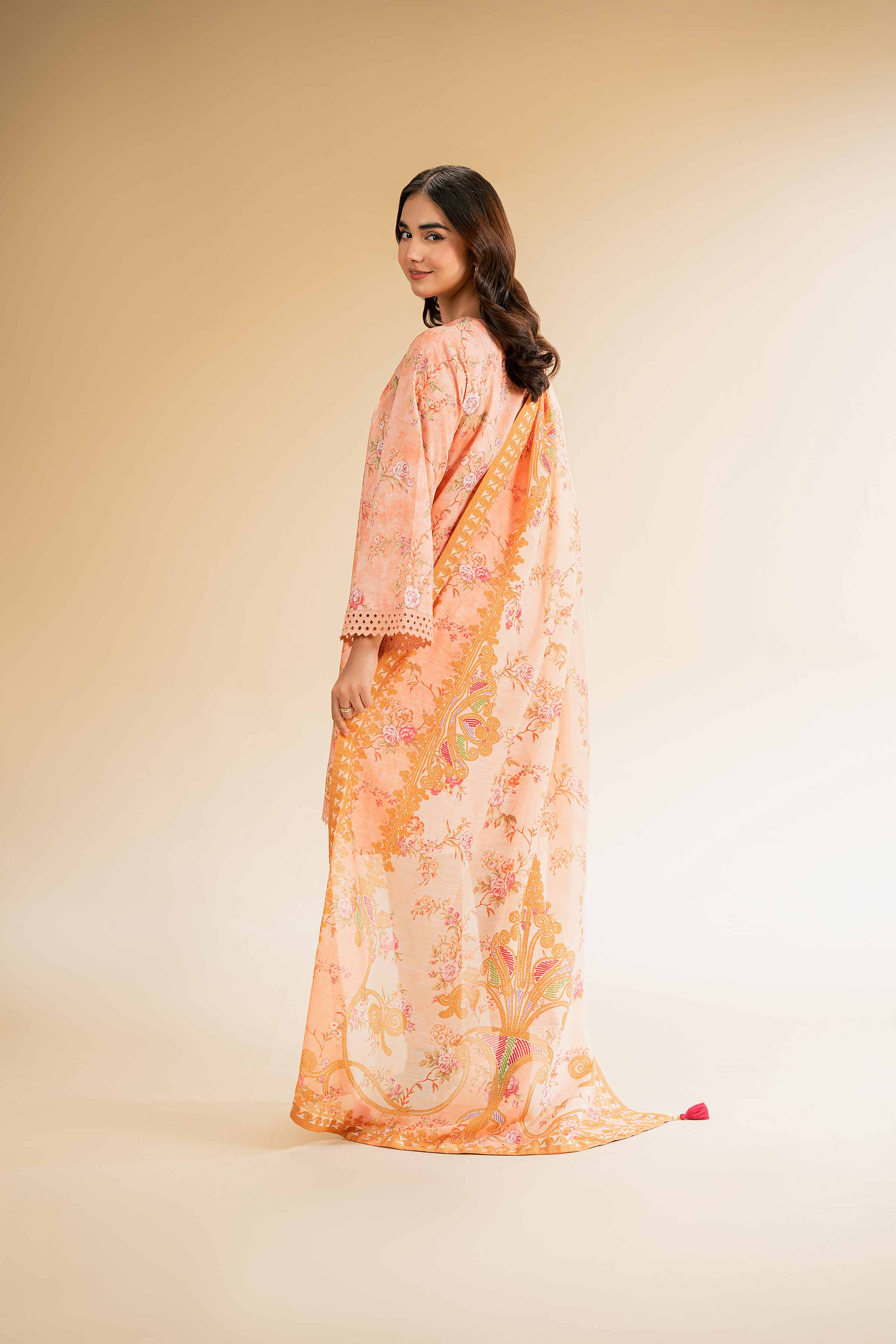 3 Piece - Printed Embroidered Suit - 42501310 for Women - Unstitched Collection | Nishat | Shop Online