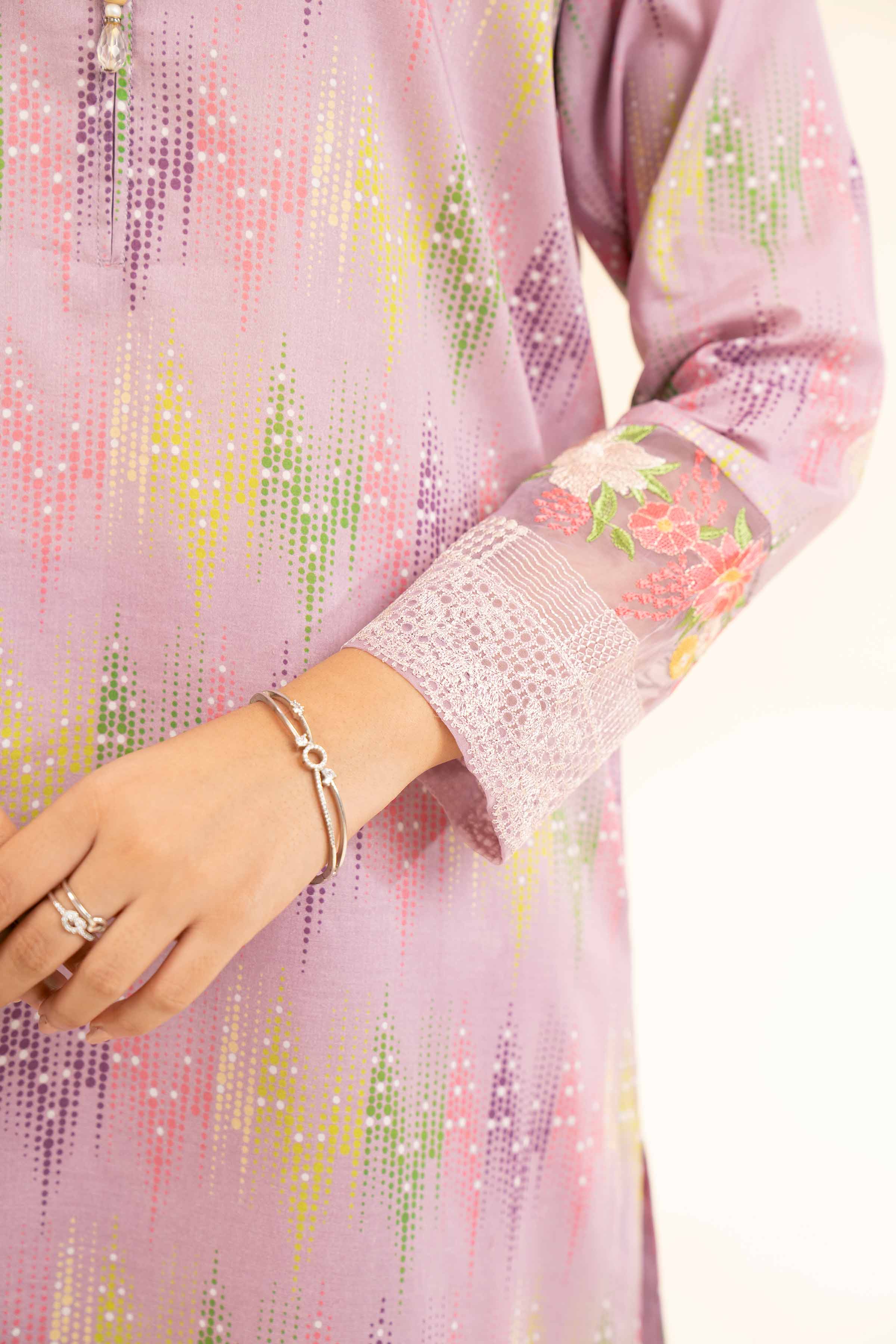 3 Piece - Printed Embroidered Suit - 42501311 for Women - Unstitched Collection | Nishat | Shop Online