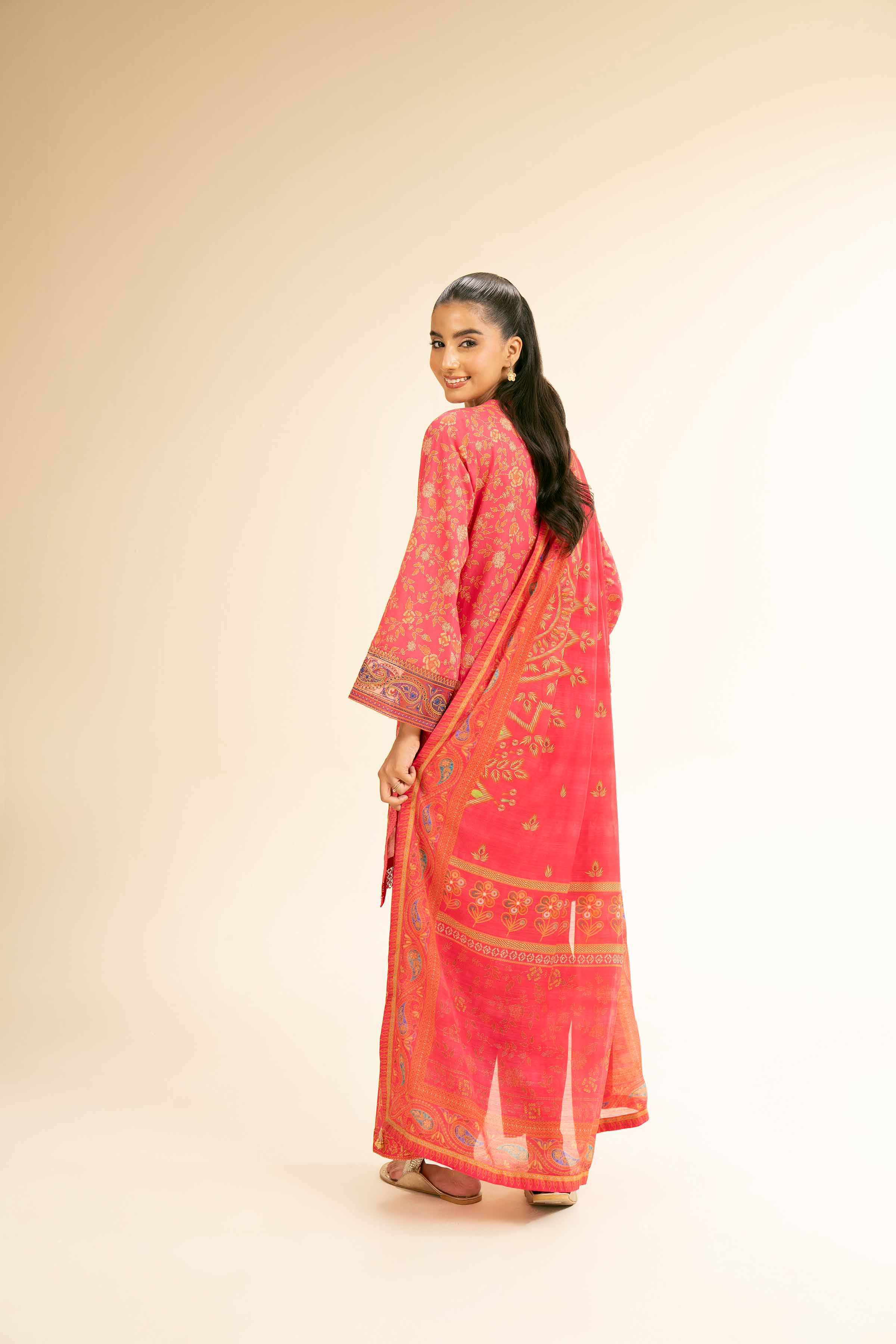 3 Piece - Printed Embroidered Suit - 42501313 for Women - Unstitched Collection | Nishat | Shop Online