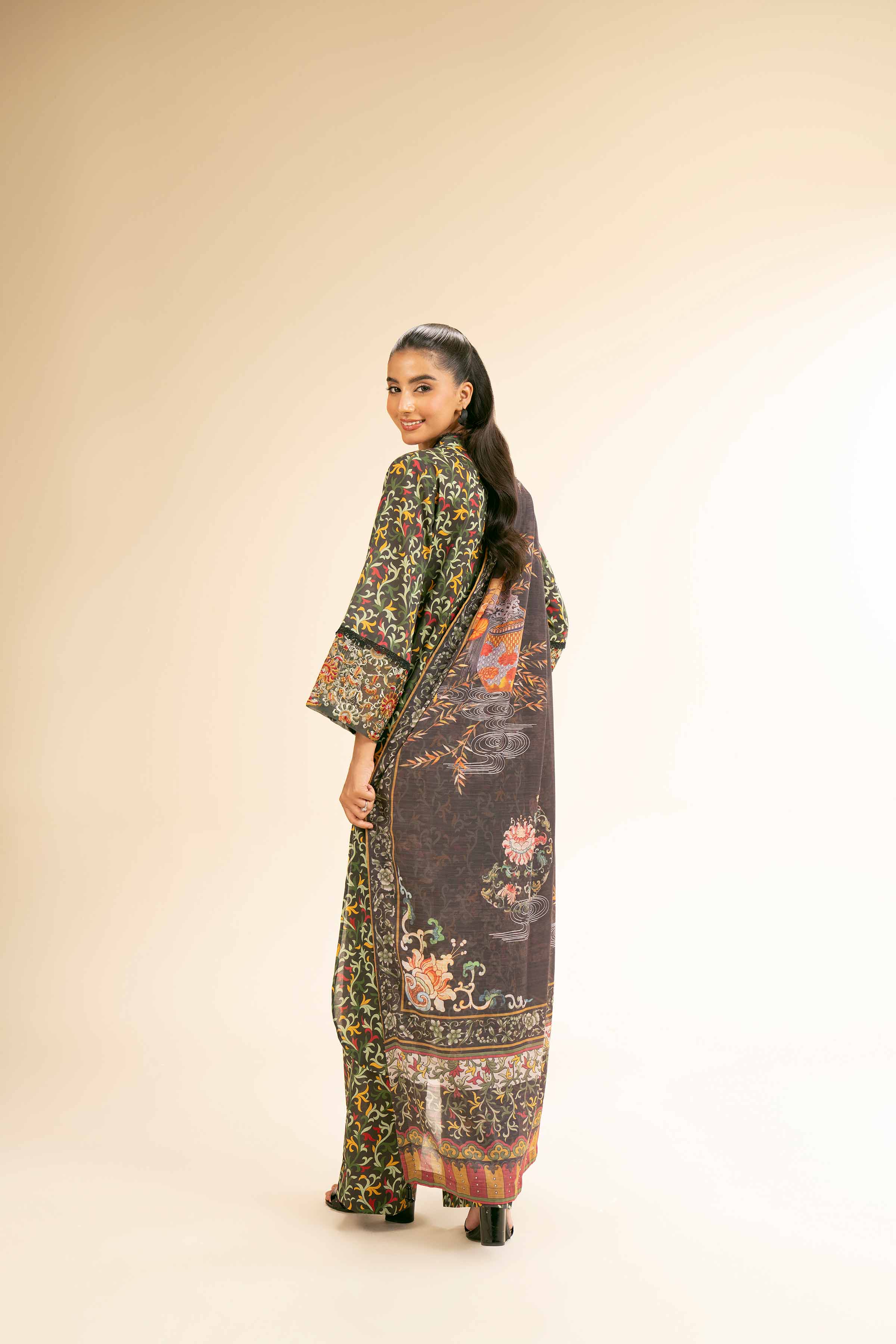 3 Piece - Printed Embroidered Suit - 42501314 for Women - Unstitched Collection | Nishat | Shop Online