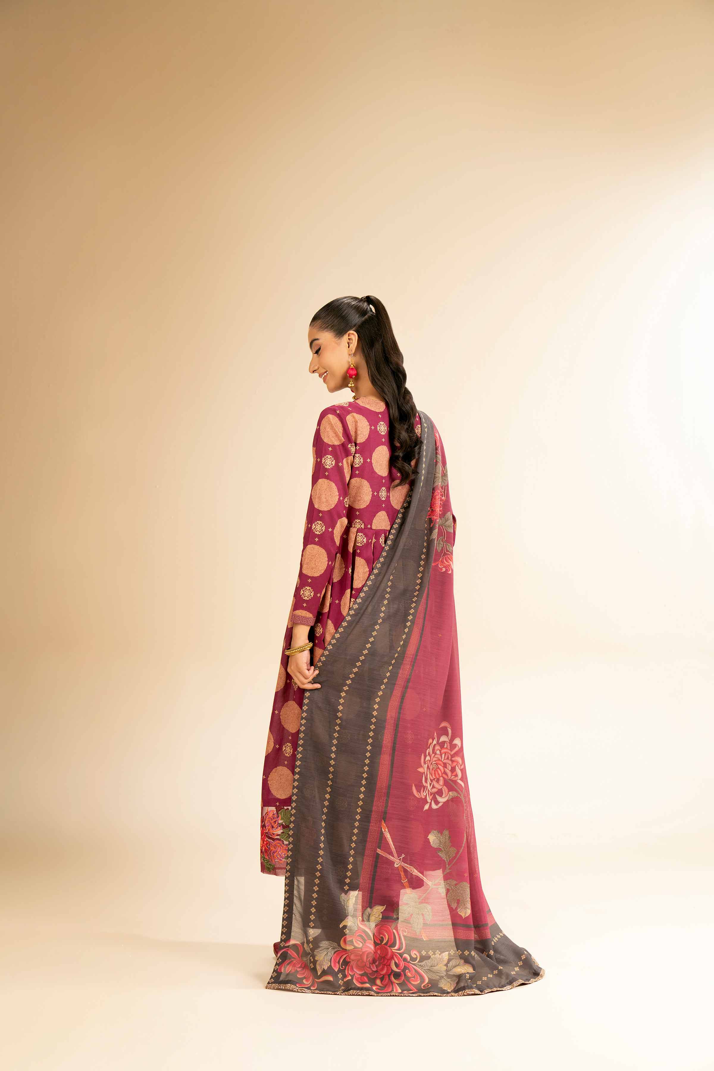 3 Piece - Printed Embroidered Suit - 42501315 for Women - Unstitched Collection | Nishat | Shop Online