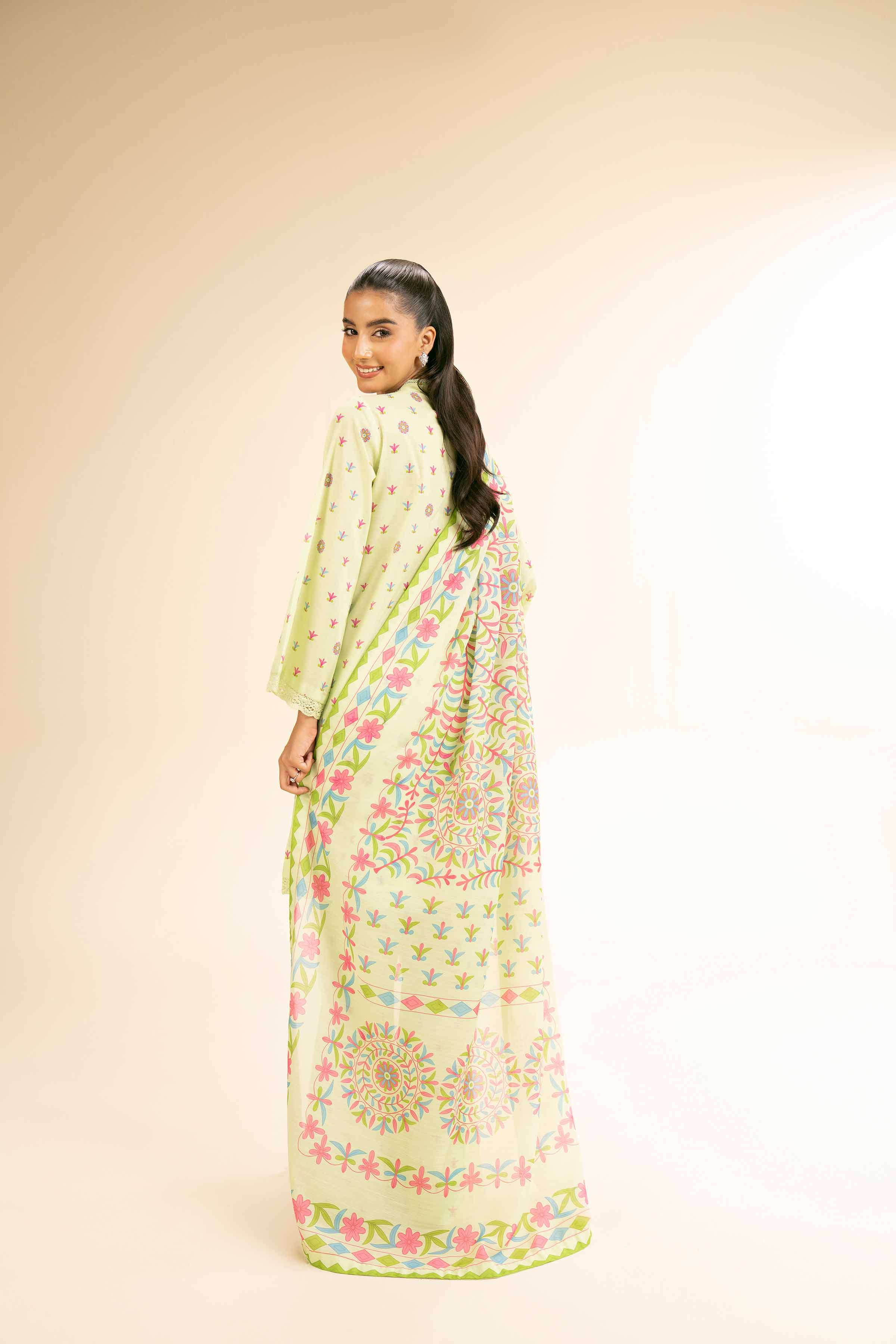 3 Piece - Printed Suit - 42501316 for Women - Unstitched Collection | Nishat | Shop Online