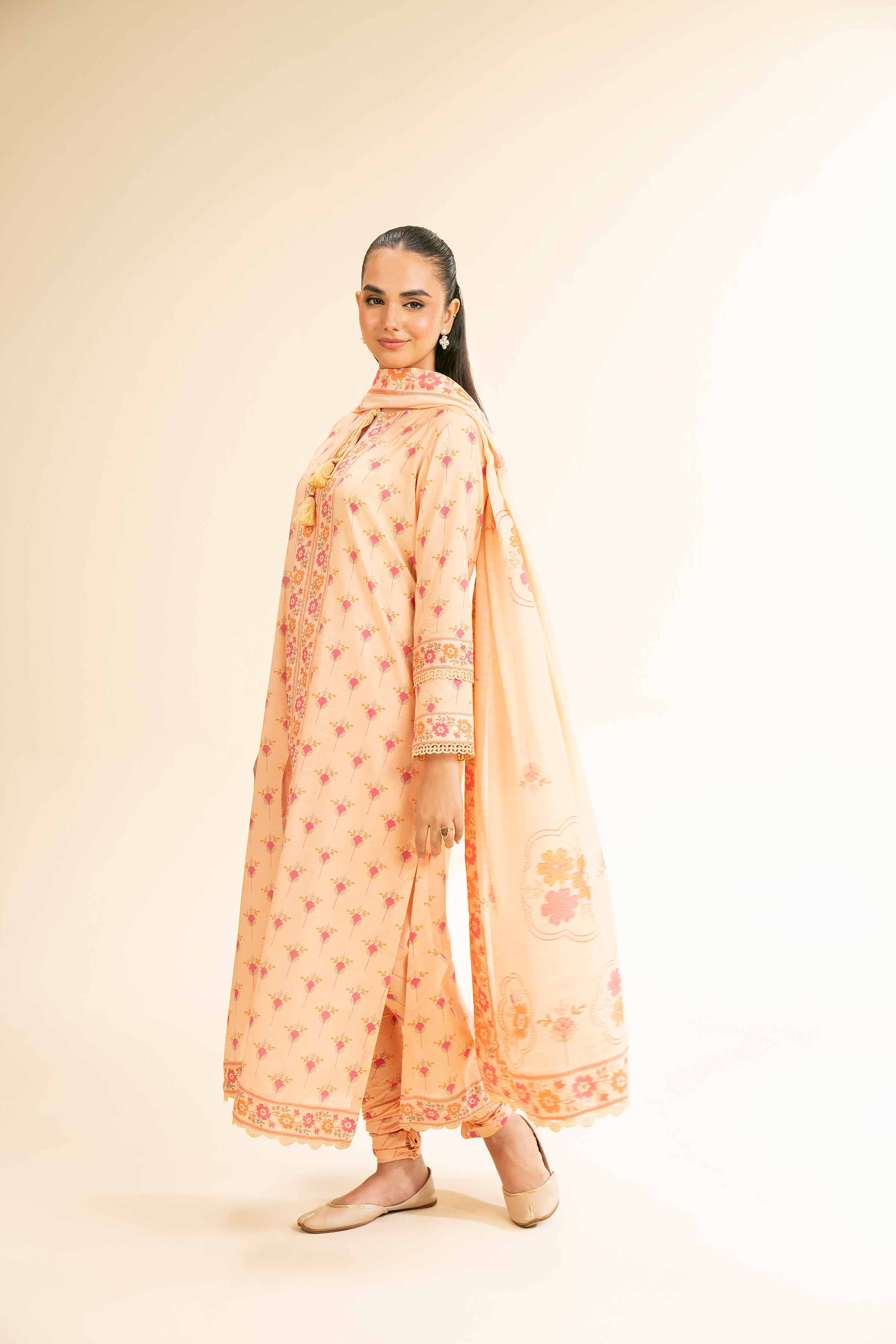 3 Piece - Printed Suit - 42501317 for Women - Unstitched Collection | Nishat | Shop Online