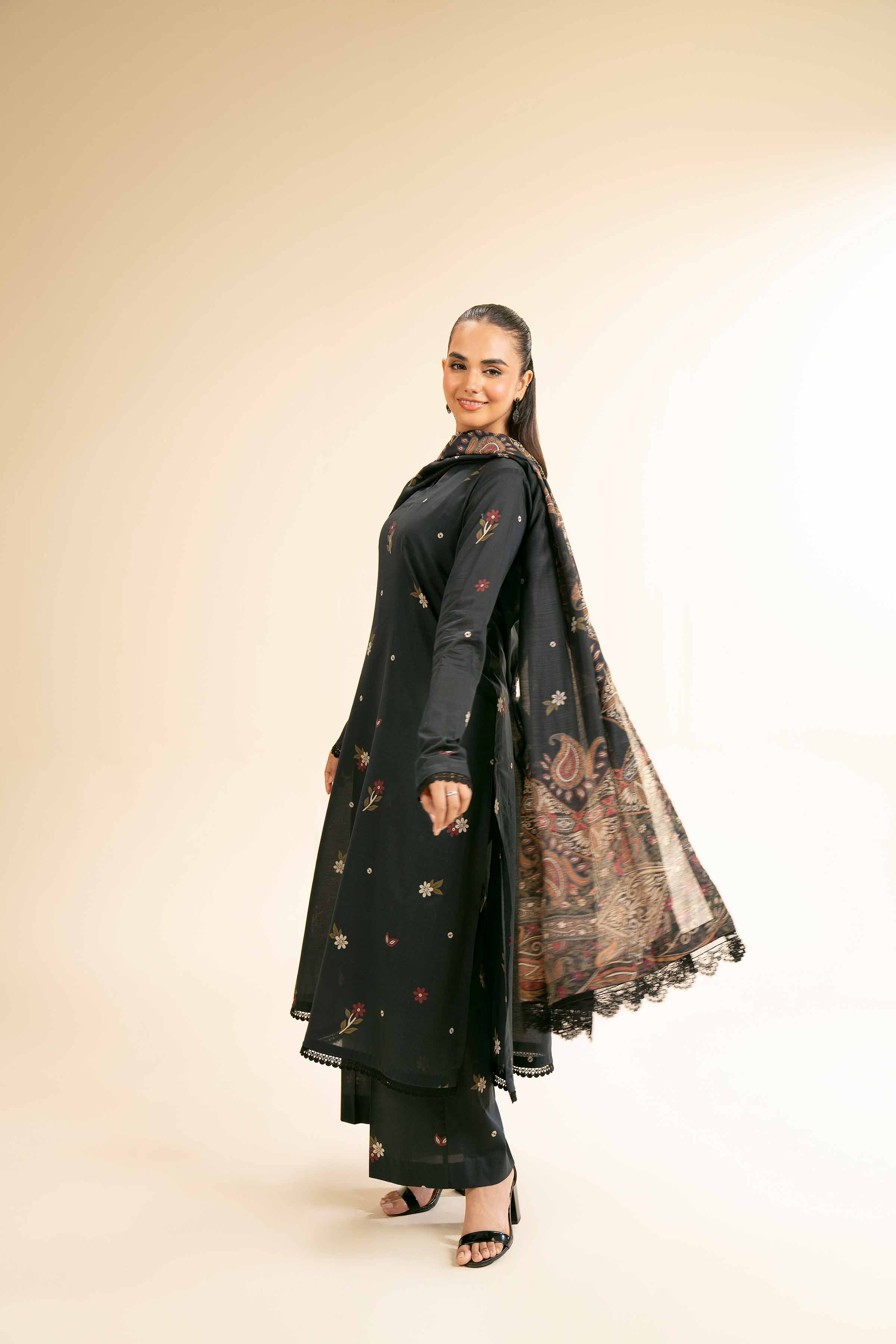 3 Piece - Printed Suit - 42501319 for Women - Unstitched Collection | Nishat | Shop Online