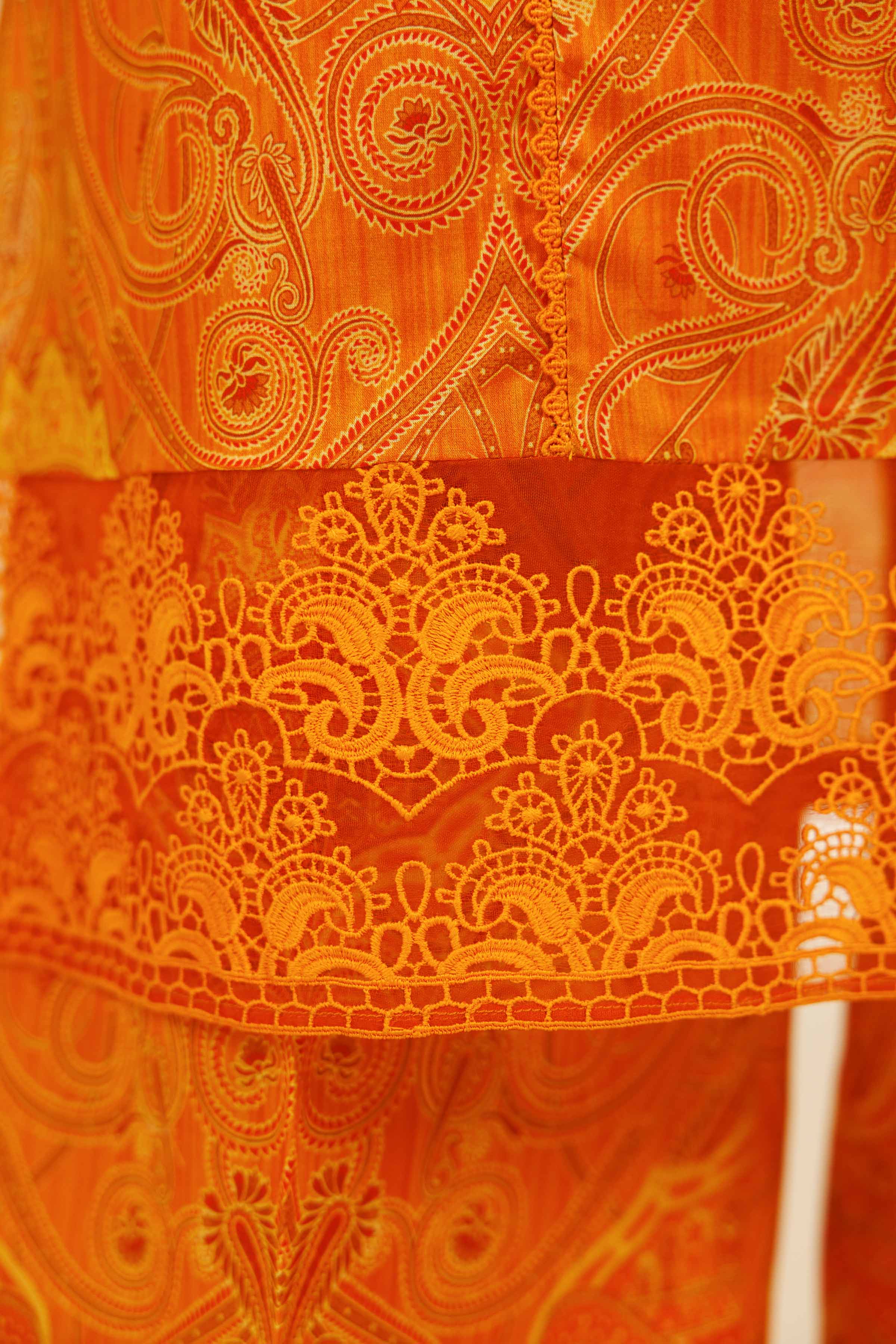 3 Piece - Printed With Laces Suit - 42501326 for Women - Unstitched Collection | Nishat | Shop Online