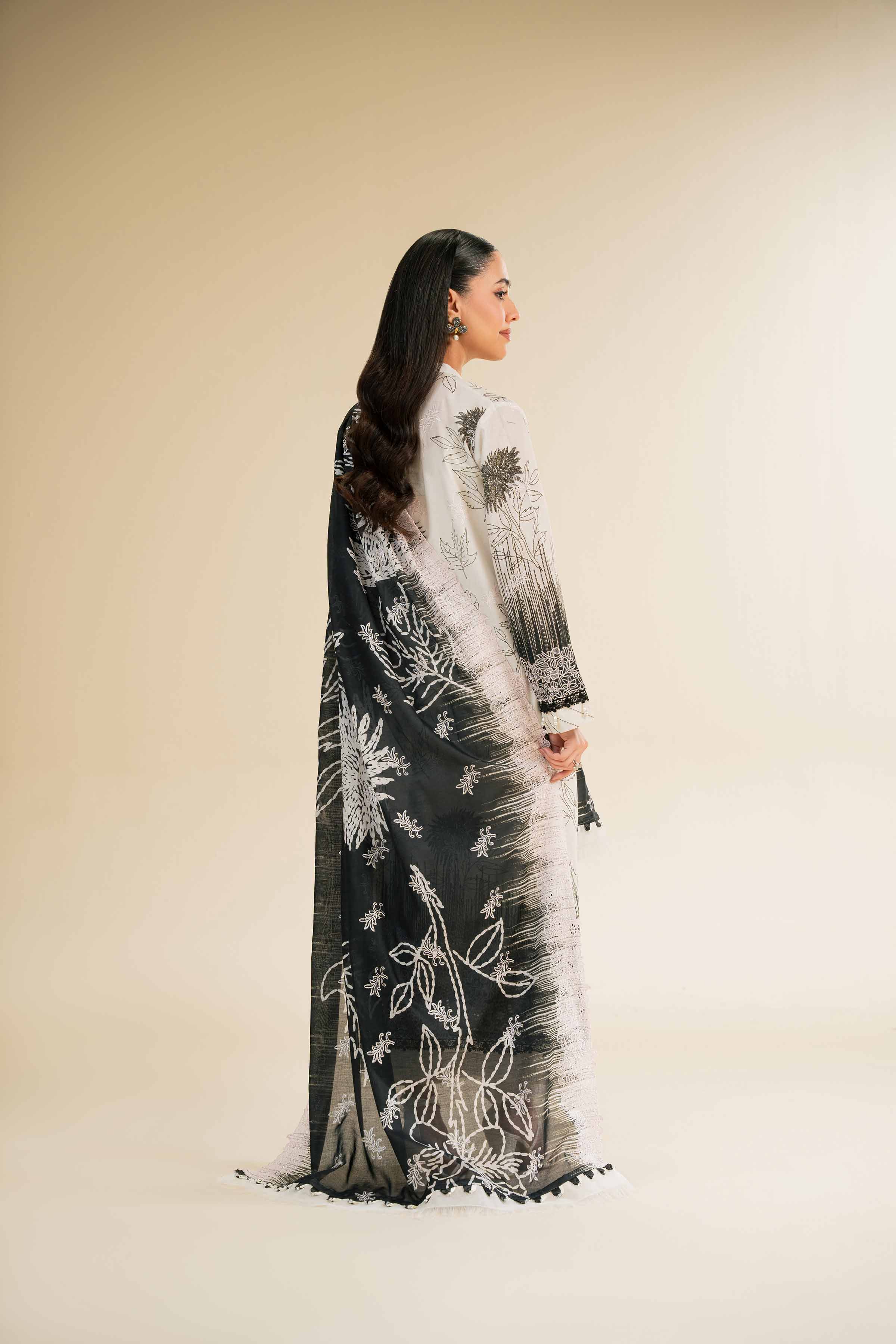 3 Piece - Digital Printed Embroidered Suit - 42501345 for Women - Unstitched Collection | Nishat | Shop Online