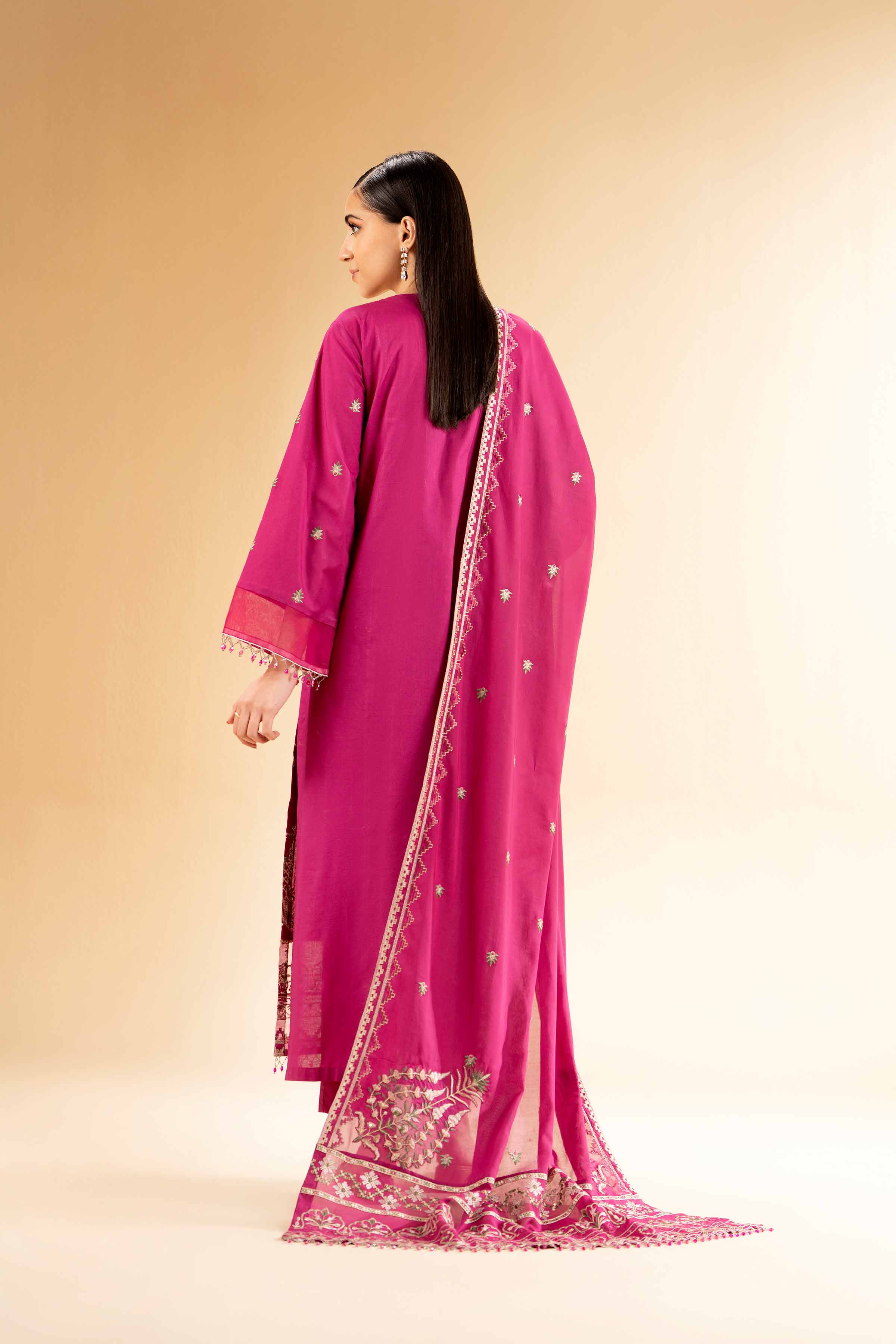 3 Piece - Dyed Embroidered Suit - 42501346 for Women - Unstitched Collection | Nishat | Shop Online
