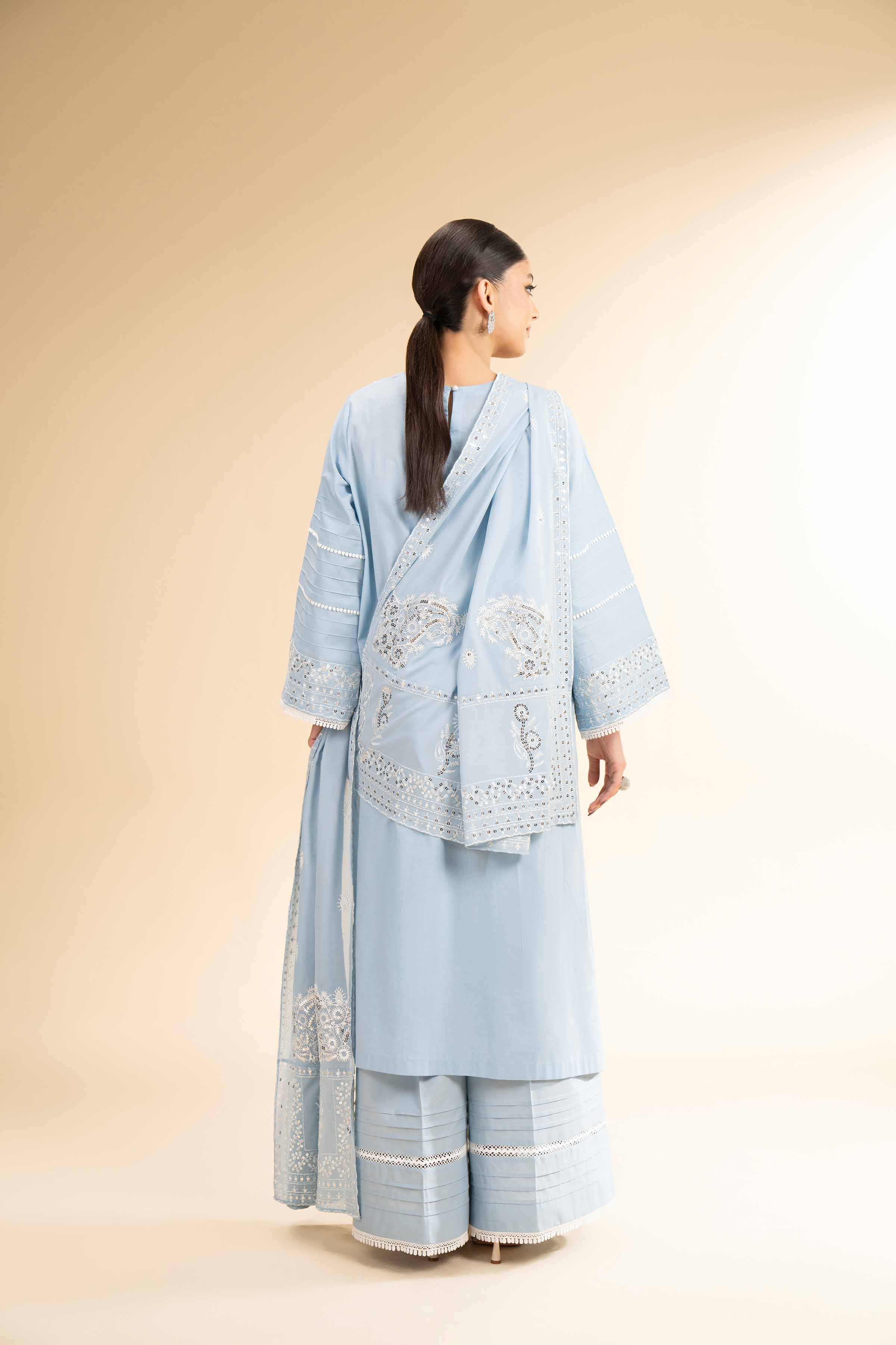 3 Piece - Dyed Embroidered Suit - 42501347 for Women - Unstitched Collection | Nishat | Shop Online