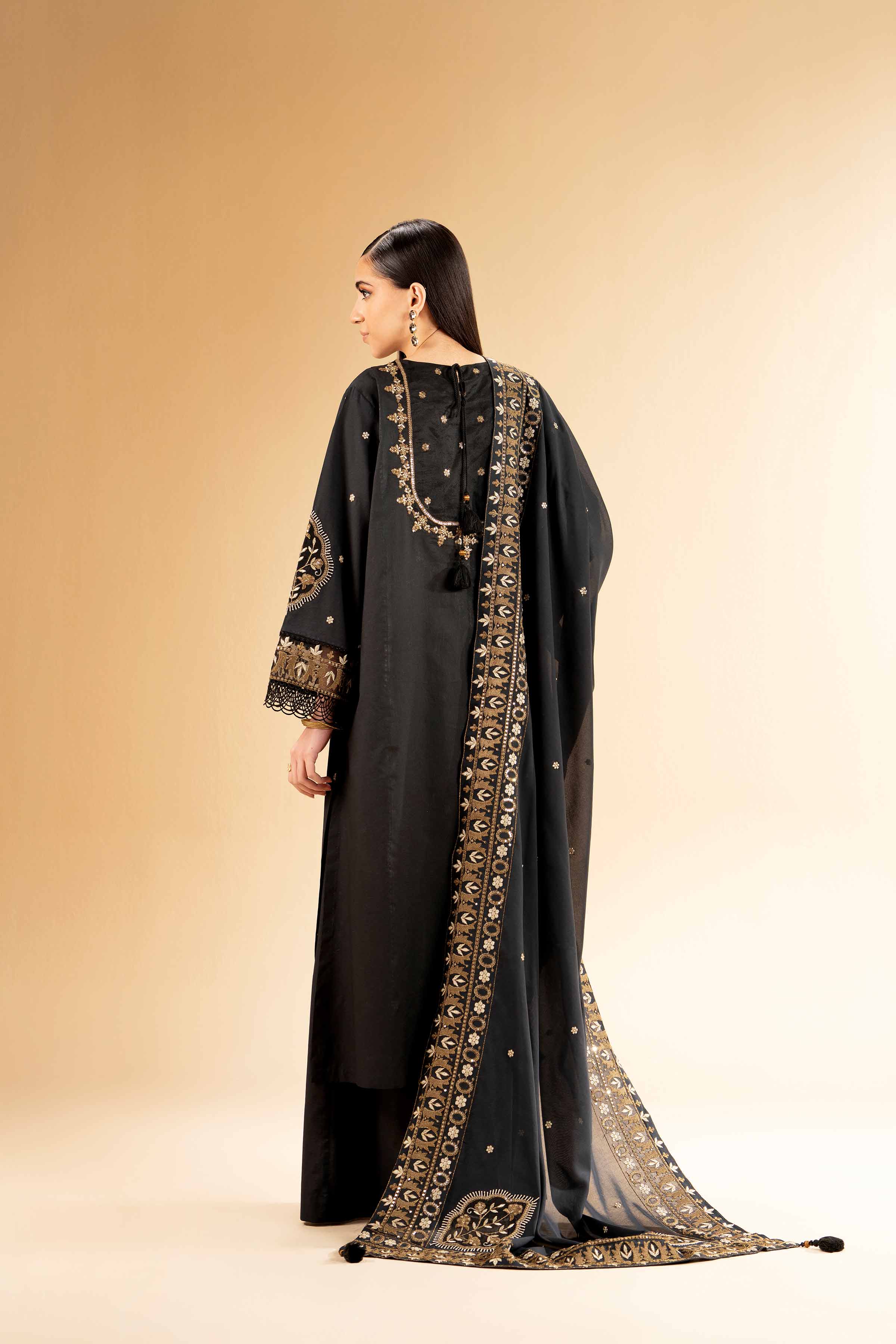 3 Piece - Dyed Embroidered Suit - 42501348 for Women - Unstitched Collection | Nishat | Shop Online