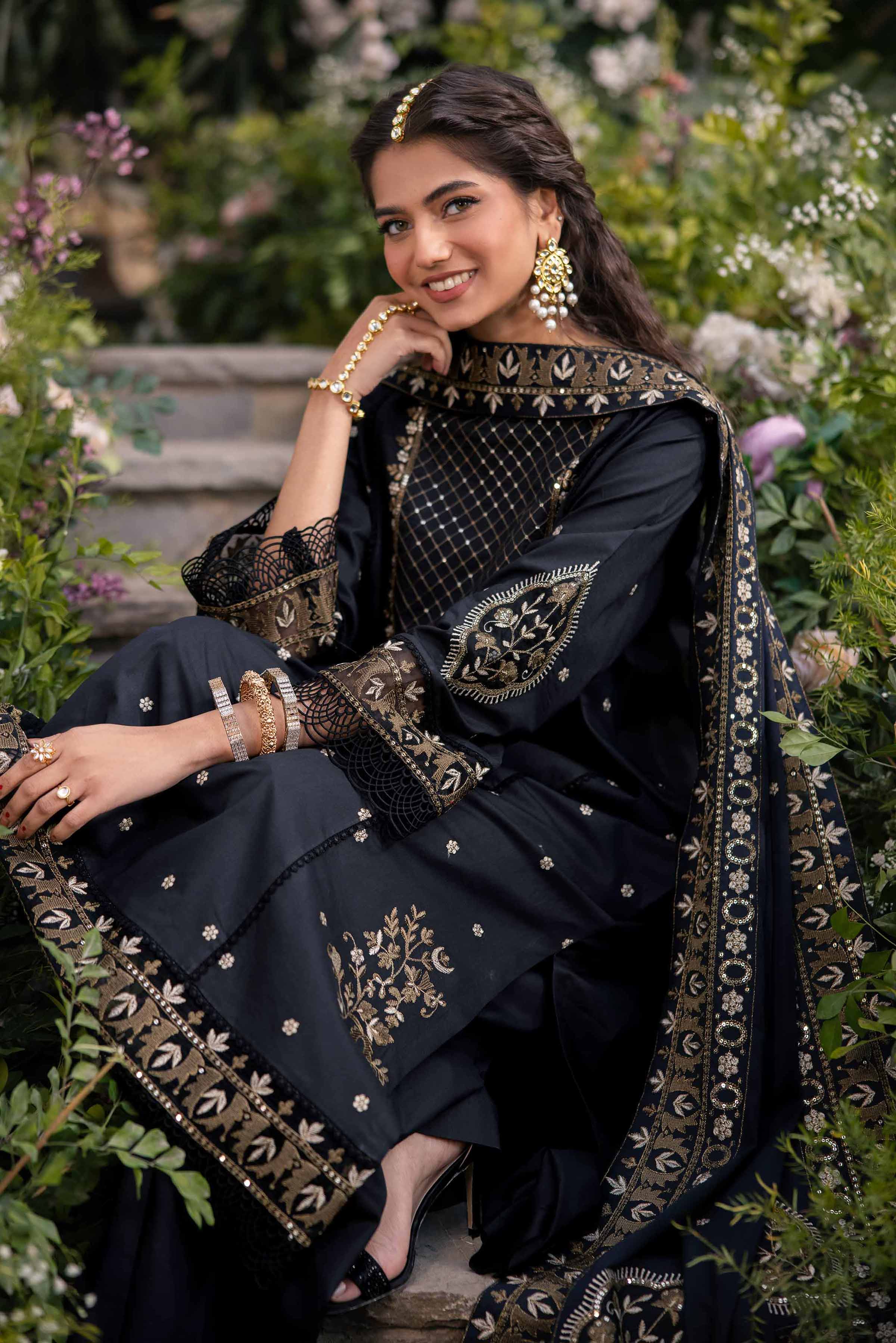 3 Piece - Dyed Embroidered Suit - 42501348 for Women - Unstitched Collection | Nishat | Shop Online